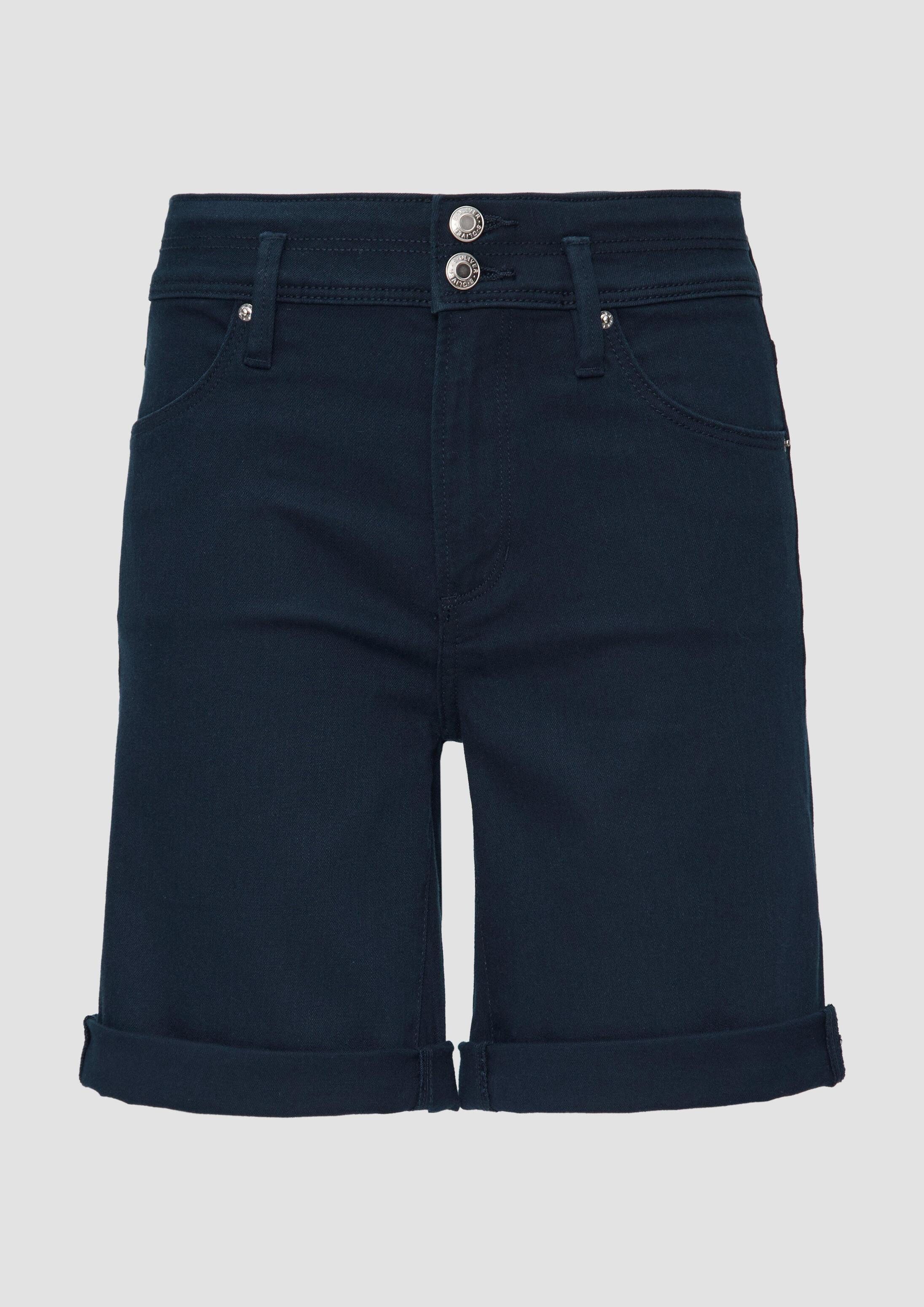 s.Oliver Jeansshorts Jeans-Hose BETSY Bermuda-Jeans Betsy / Slim Fit / Slim Leg / mit gekrempeltem Saum
