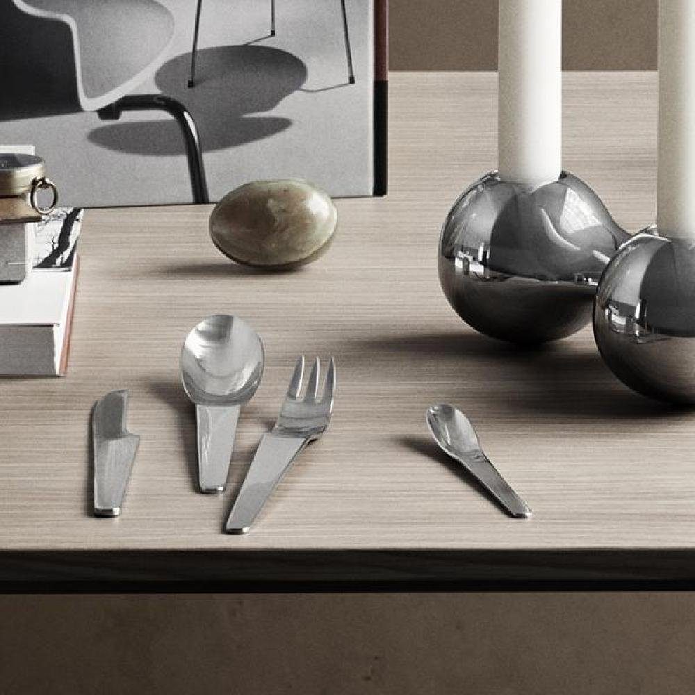 Georg Jensen Besteck-Set Menümesser Arne Jacobsen (Lang)