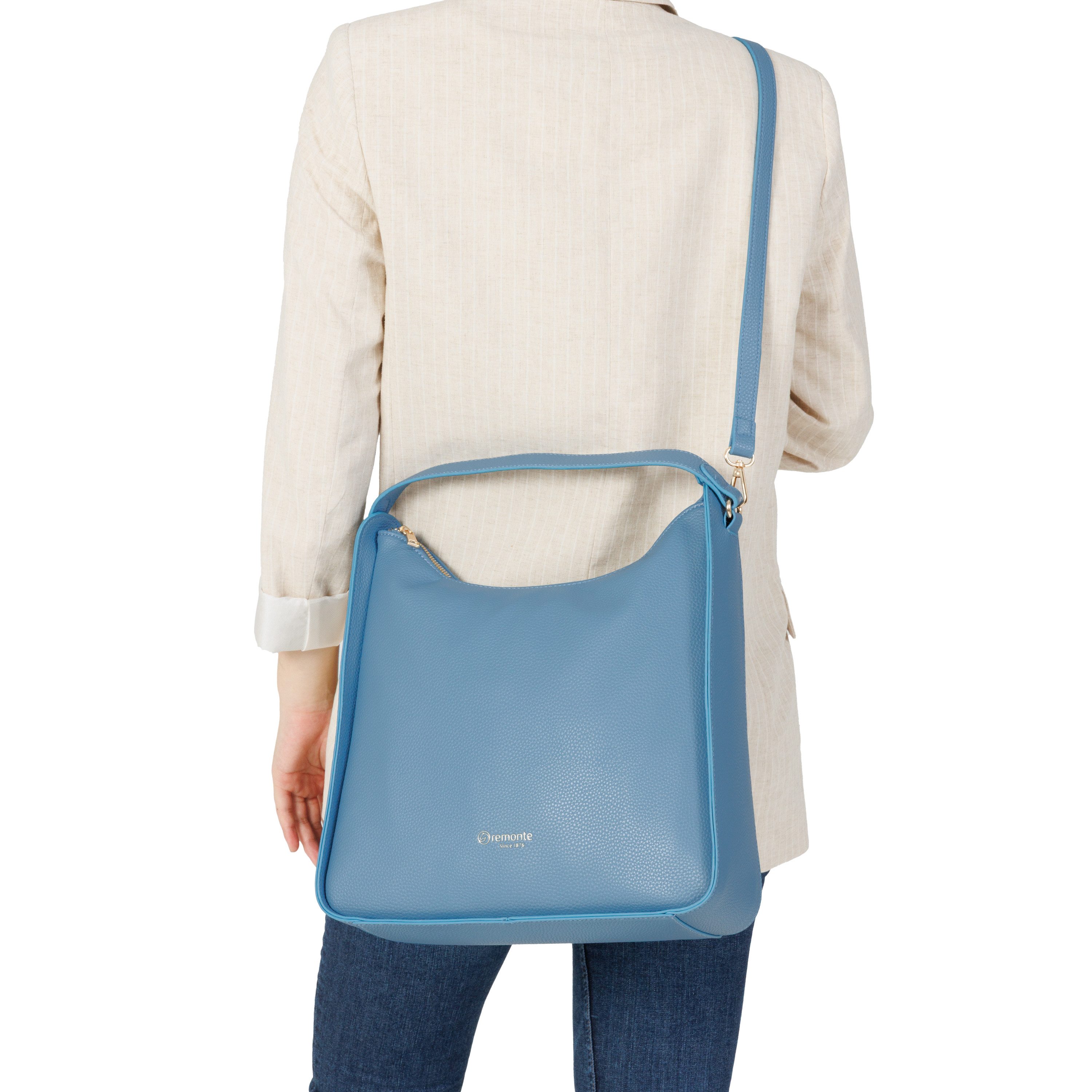 Remonte Hobo, Handtasche, Schultertasche mit abnehmbarem Umhängeriemen