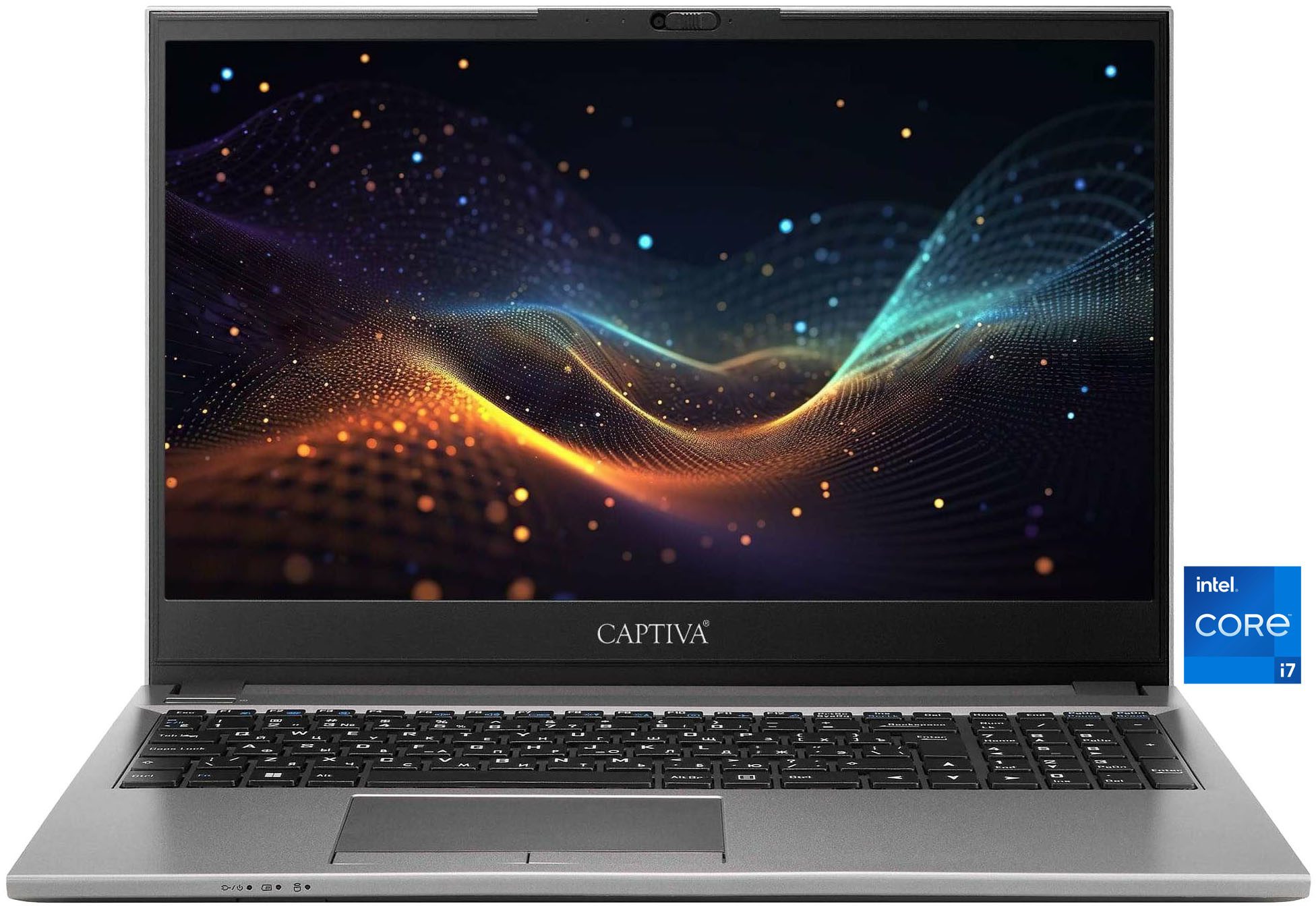 CAPTIVA Business/Office I10-0771GE Business-Notebook (39,6 cm/15,6 Zoll, Intel Core i7 1255U, Iris Xe Graphics, 32 GB, 1000 GB SSD)