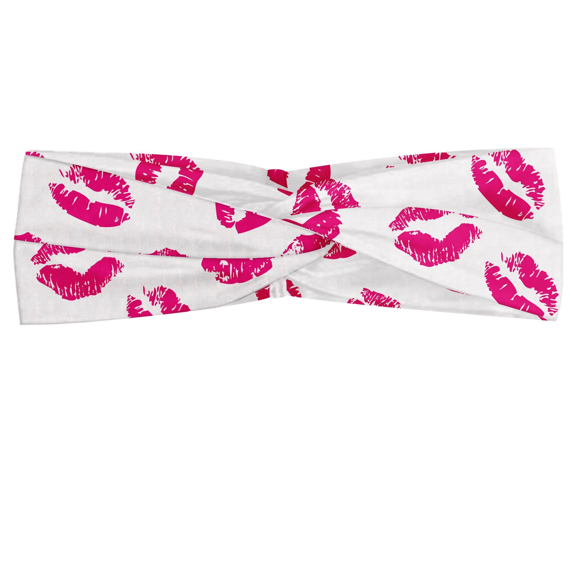 Abakuhaus Stirnband Elastisch und Angenehme alltags accessories Kuss Vibrierende farbige Lippenstift