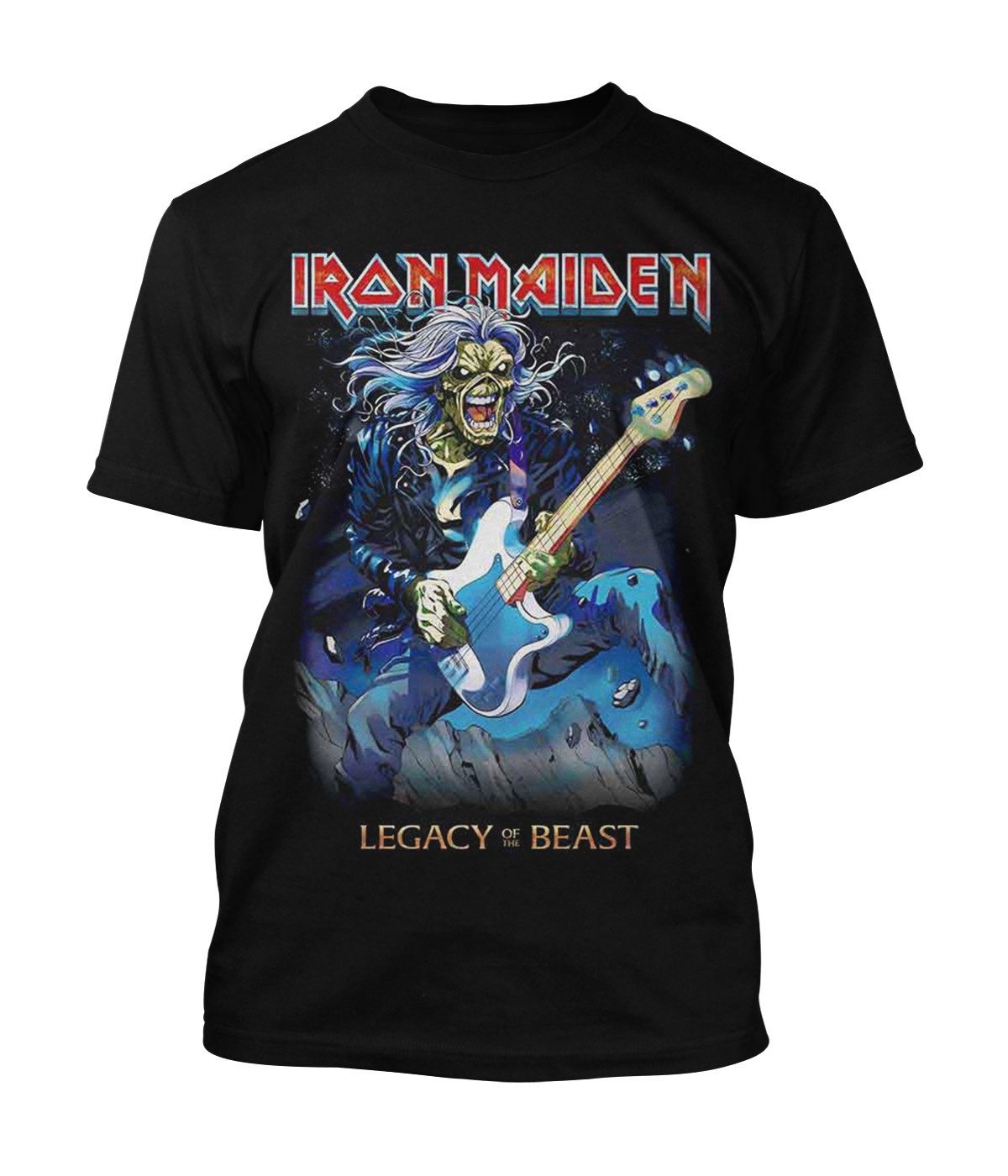 Iron Maiden T-Shirt Eddie On Bass