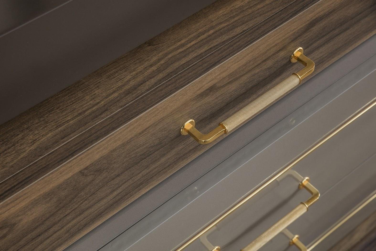 JVmoebel Möbel Luxus Holz Design Schminktisch Neu Braun Konsolentisch Konsolen Konsolentisch