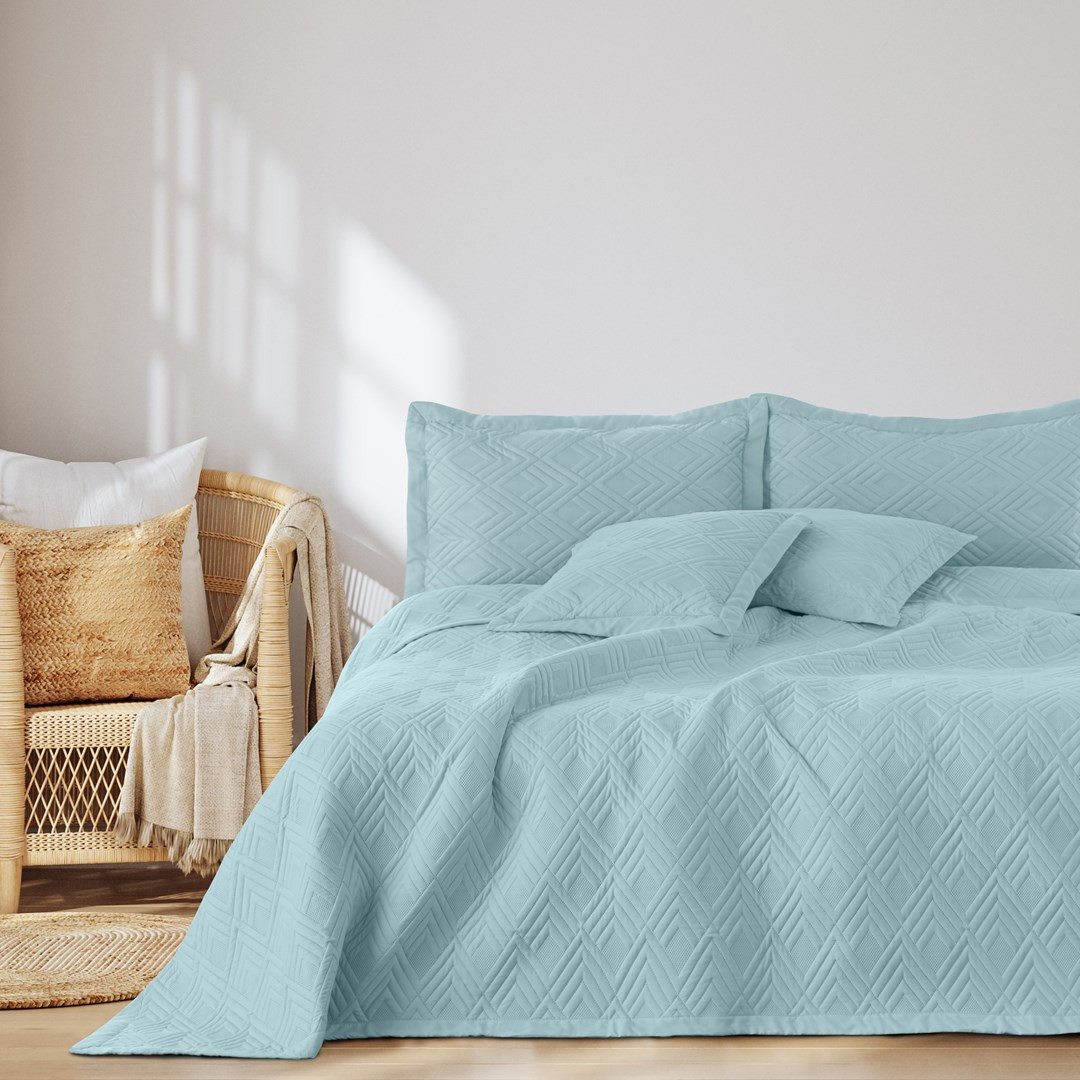 texpot Tagesdecke Bettüberwurf Steppung Raute zweiseitg günstig online kaufen