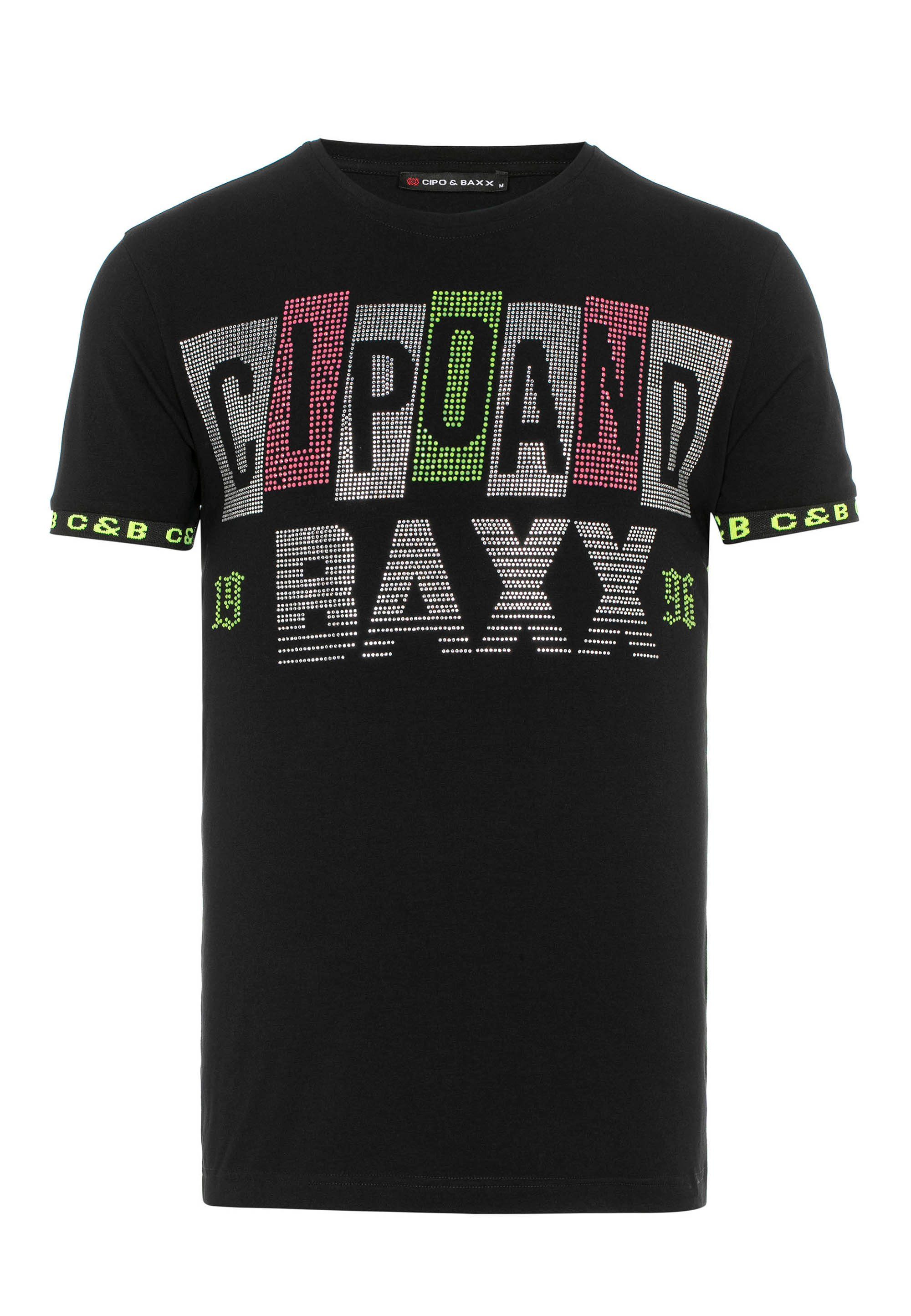 Cipo & Baxx Look T-Shirt extravagantem in