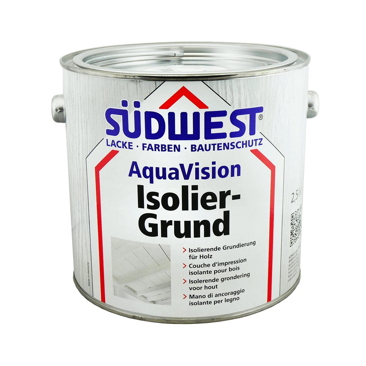 SÜDWEST Lacke + Цвета Holzgrundierung SÜDWEST AquaVision Isolier-Grund