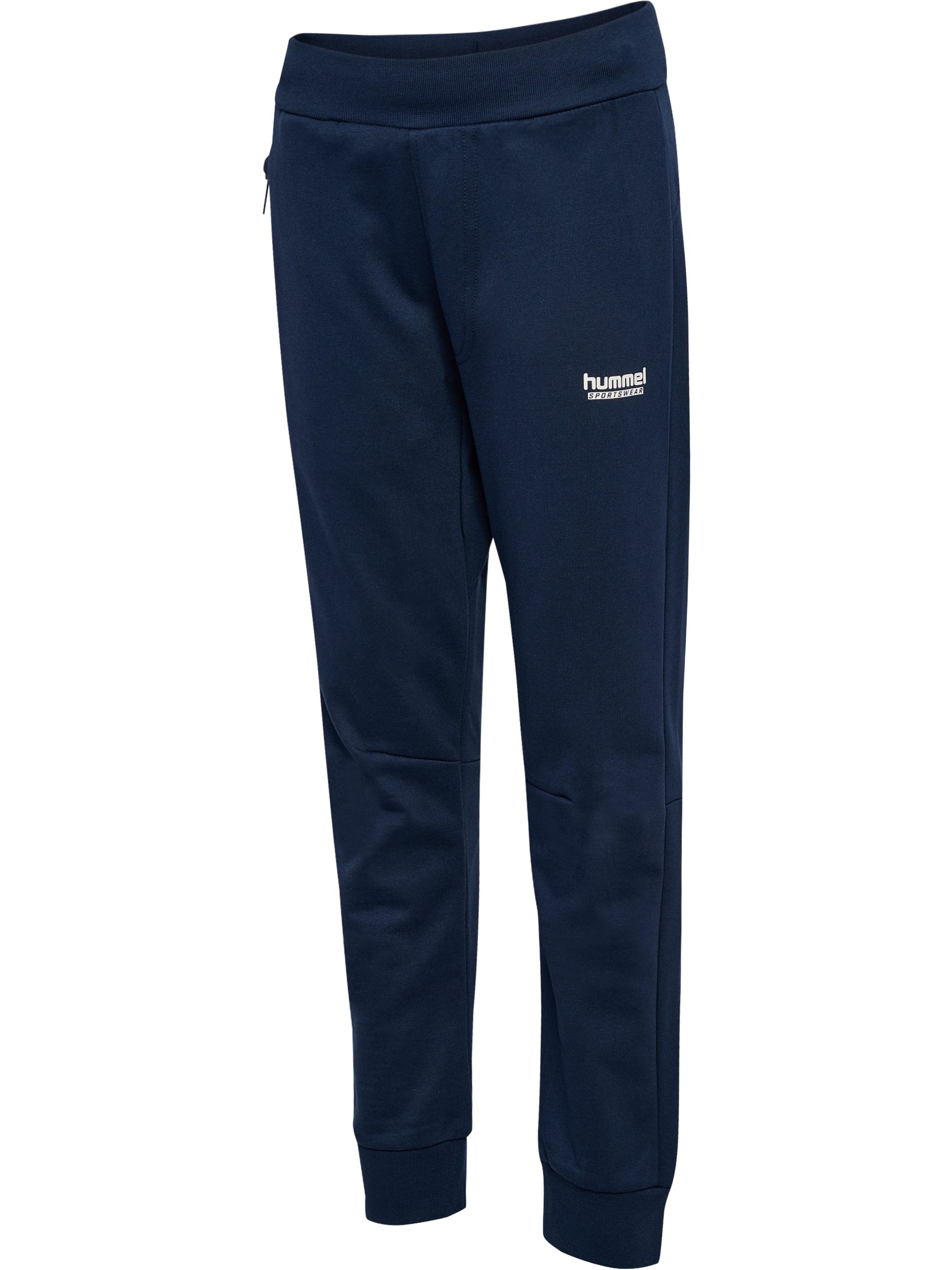 hummel Jogginghose hmlJR REGULAR ADJ WAIST PANTS mit Seitentaschen mit Reißverschlüssen, aus weichem Sweatstoff – Bild 4 von 5