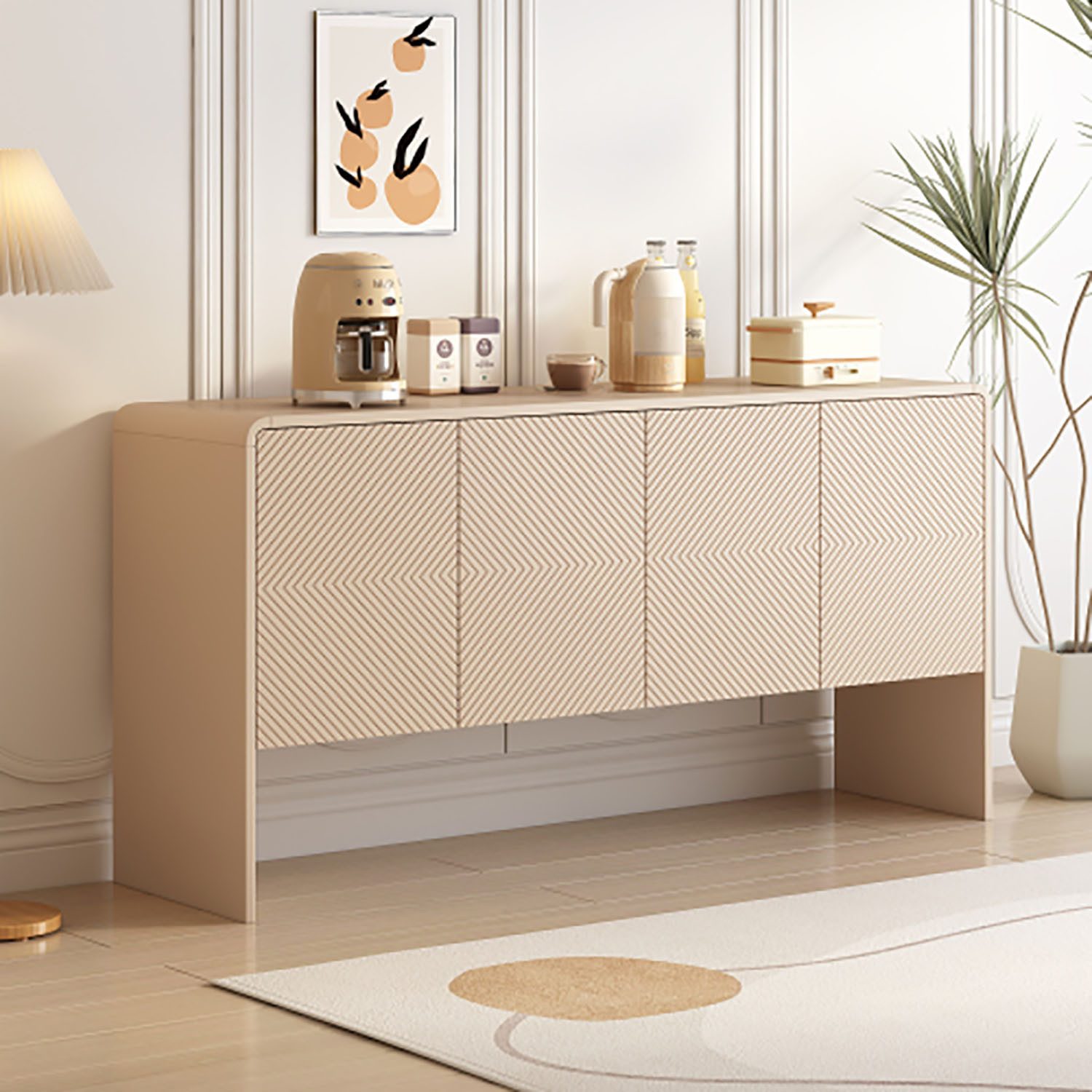 OUTMAX Sideboard Minimalistischer Großer Stauraum Sideboard günstig online kaufen