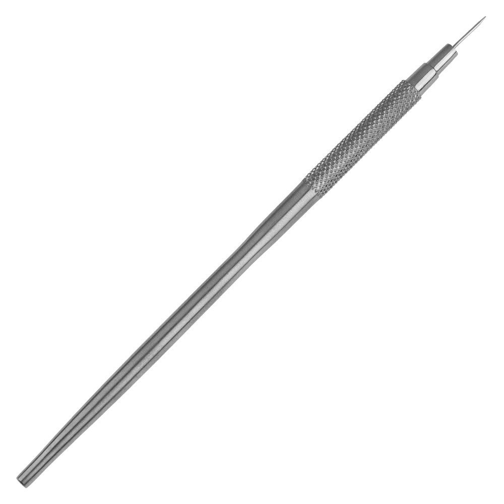 Zahnbürste Dentale Sonde - gerade Spitze fein - Edelstahl