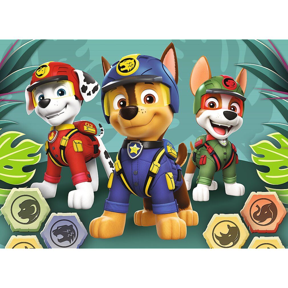 Trefl Puzzle Puzzle Paw Patrol: Im Dschungel 20 Teile, Puzzleteile