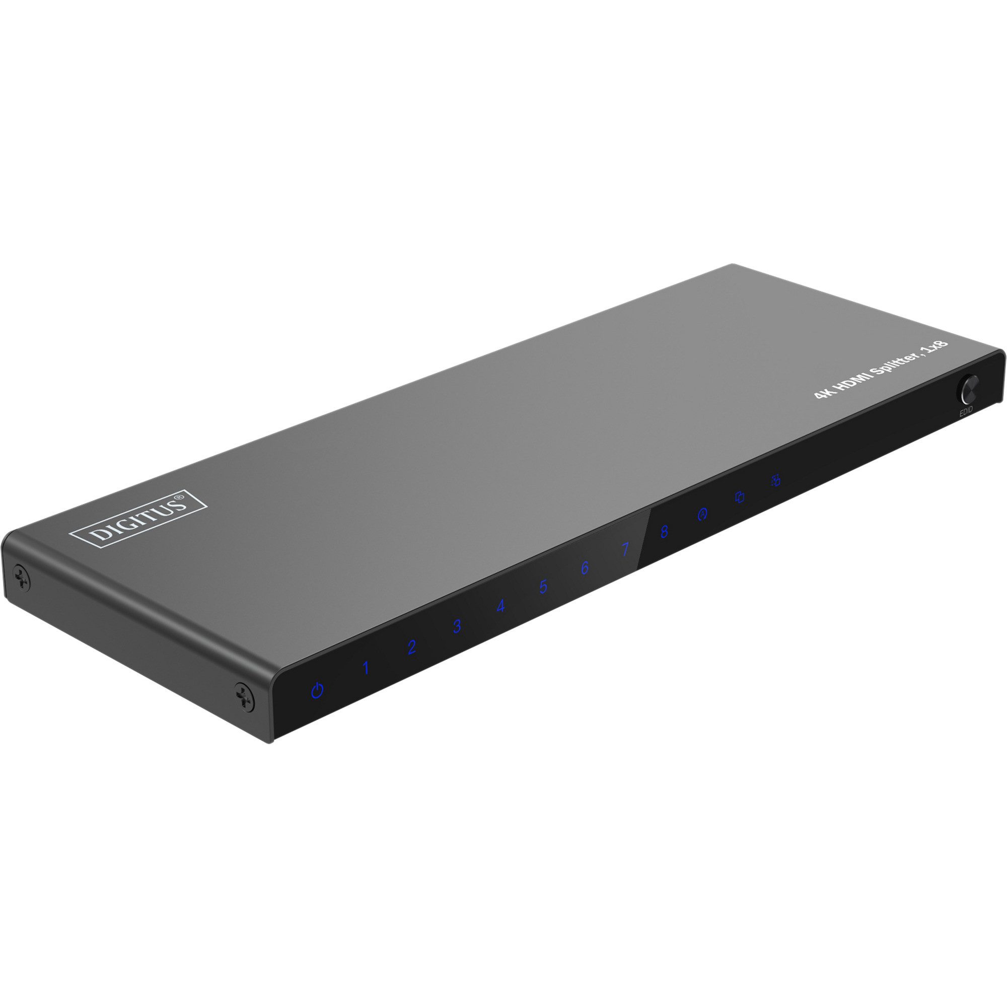 Digitus Digitus 4K HDMI Splitter, 1x8, (mit Downscaler) HDMI-Adapter