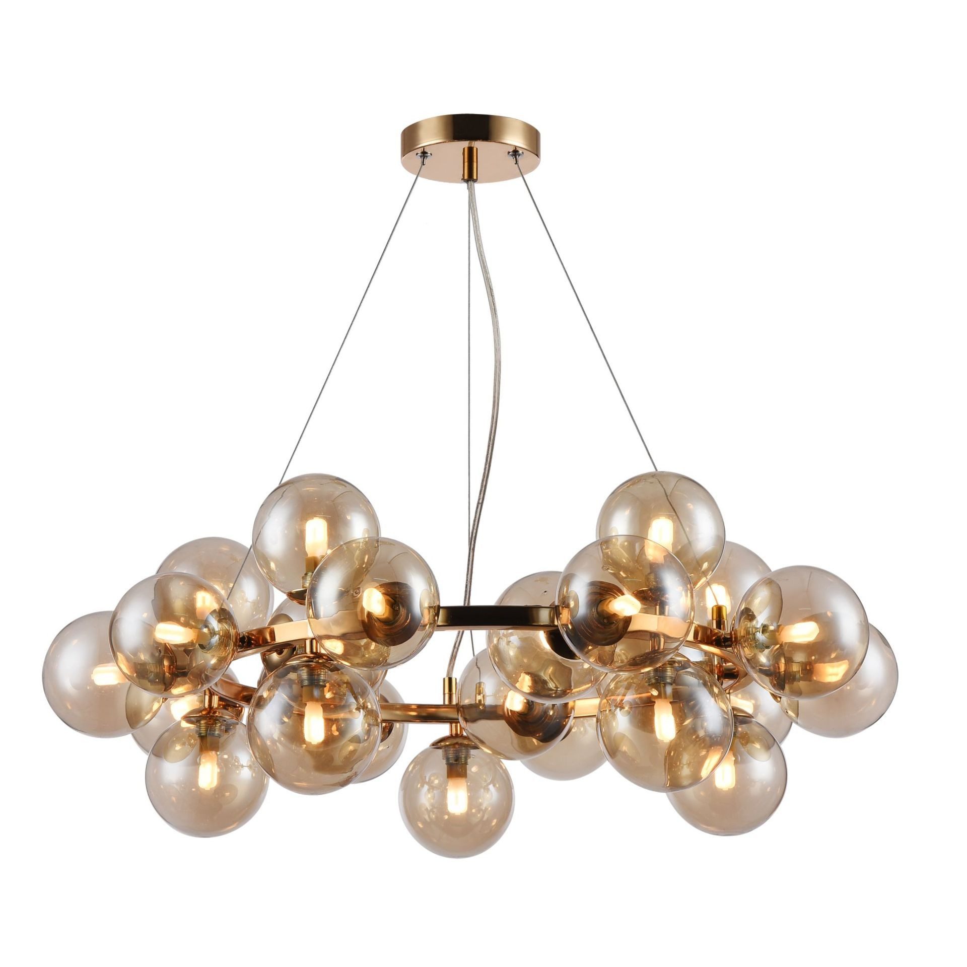 MAYTONI DECORATIVE LIGHTING Pendelleuchte Dallas 5 69x23.8x69 cm, ohne Leuchtmittel, hochwertige Design Lampe & dekoratives Raumobjekt