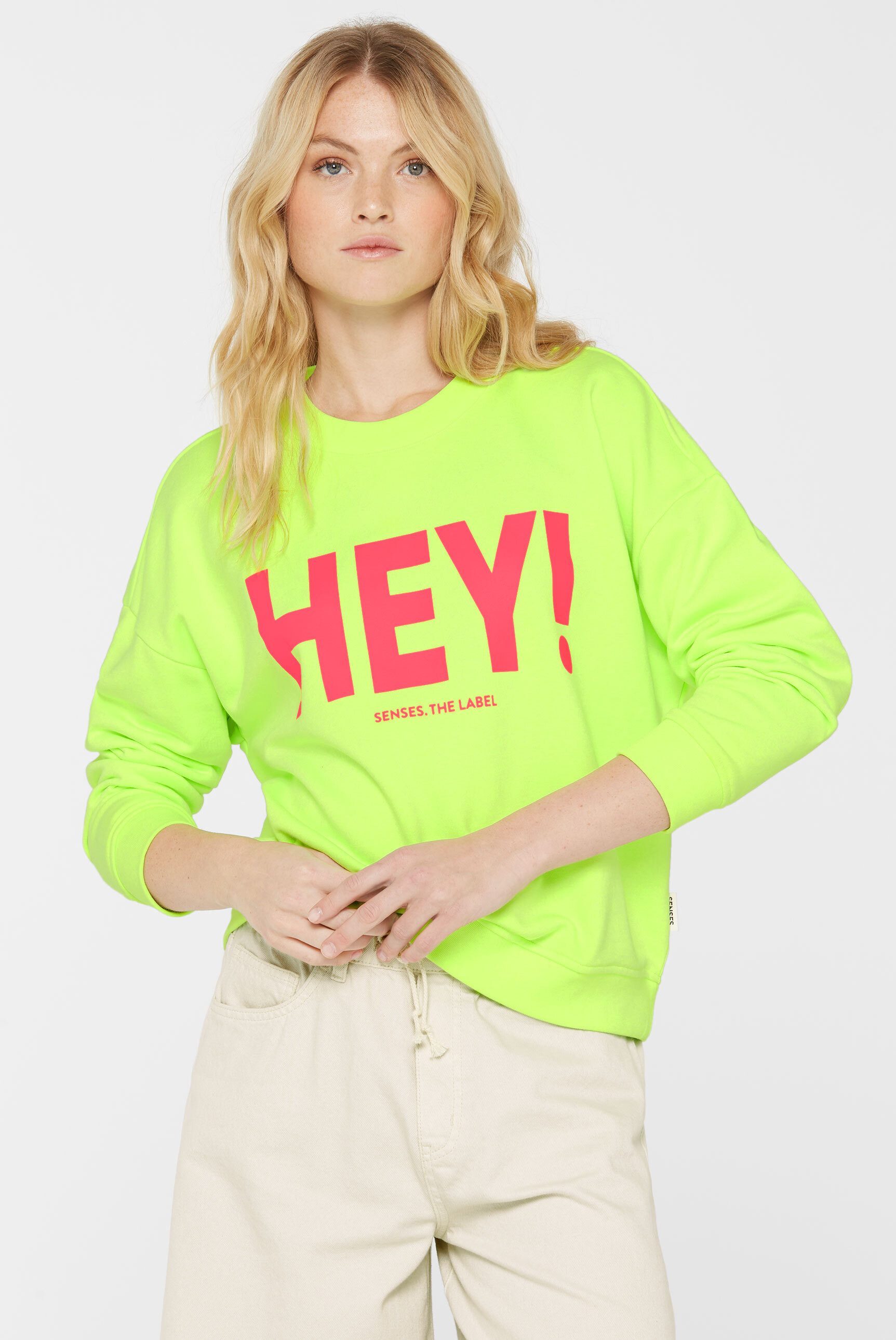 SENSES.THE LABEL Sweater mit überschnittenen Schultern