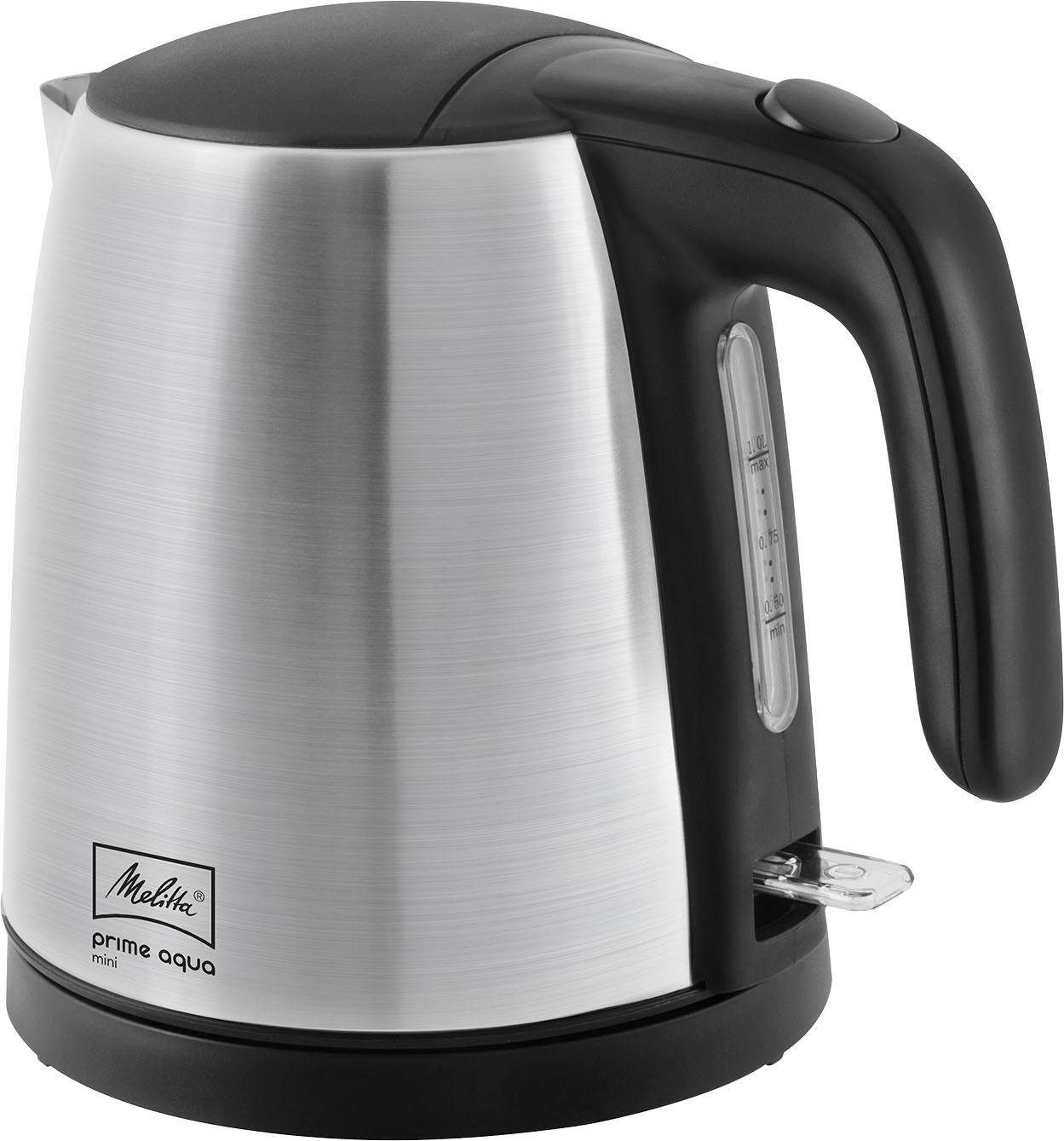 Mini Wasserkocher 1018-01, l, 1 Aqua W Prime Melitta 1l 2200