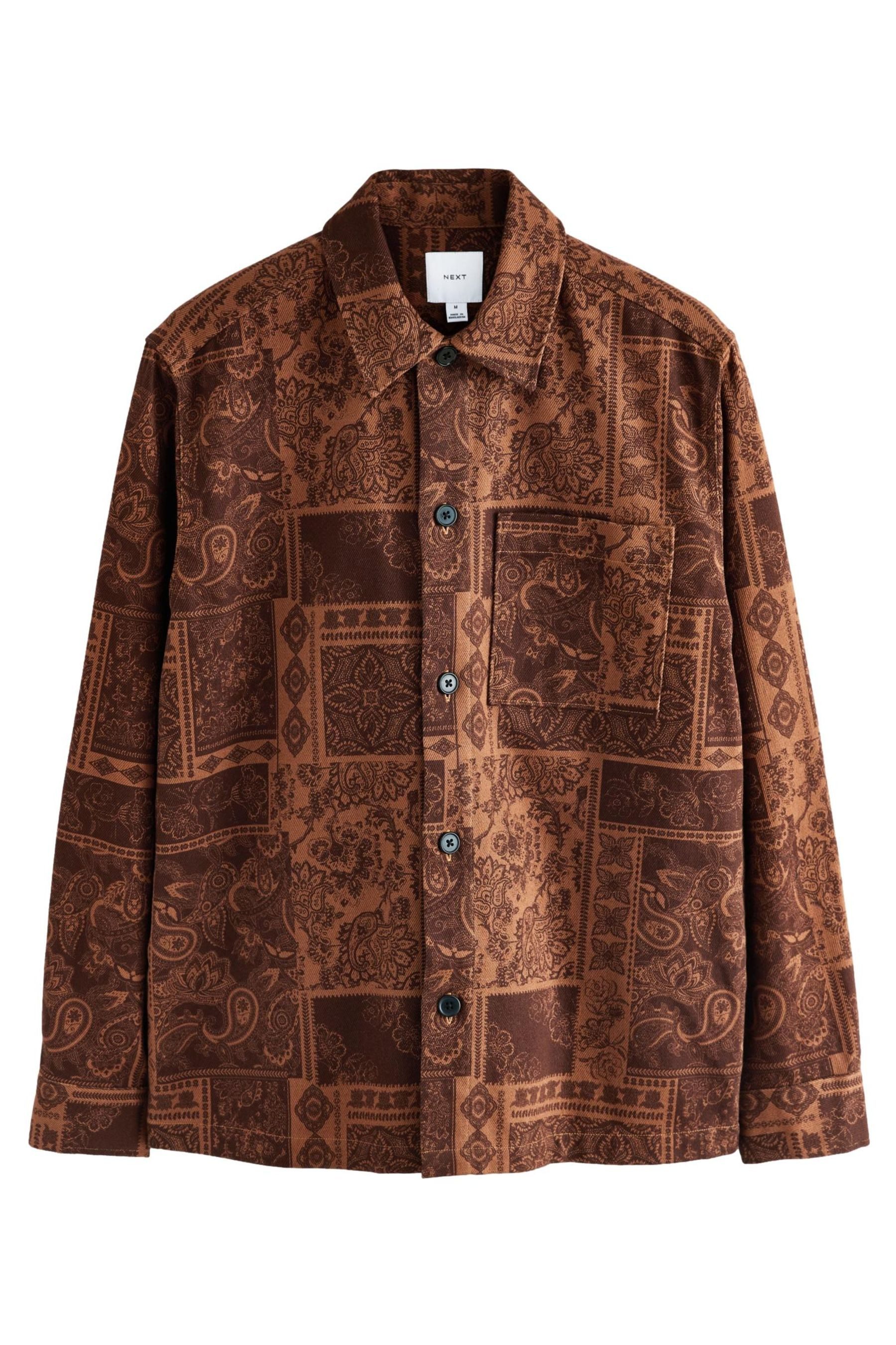 Hemdjacke Hemdjacke im Bandana-Stil