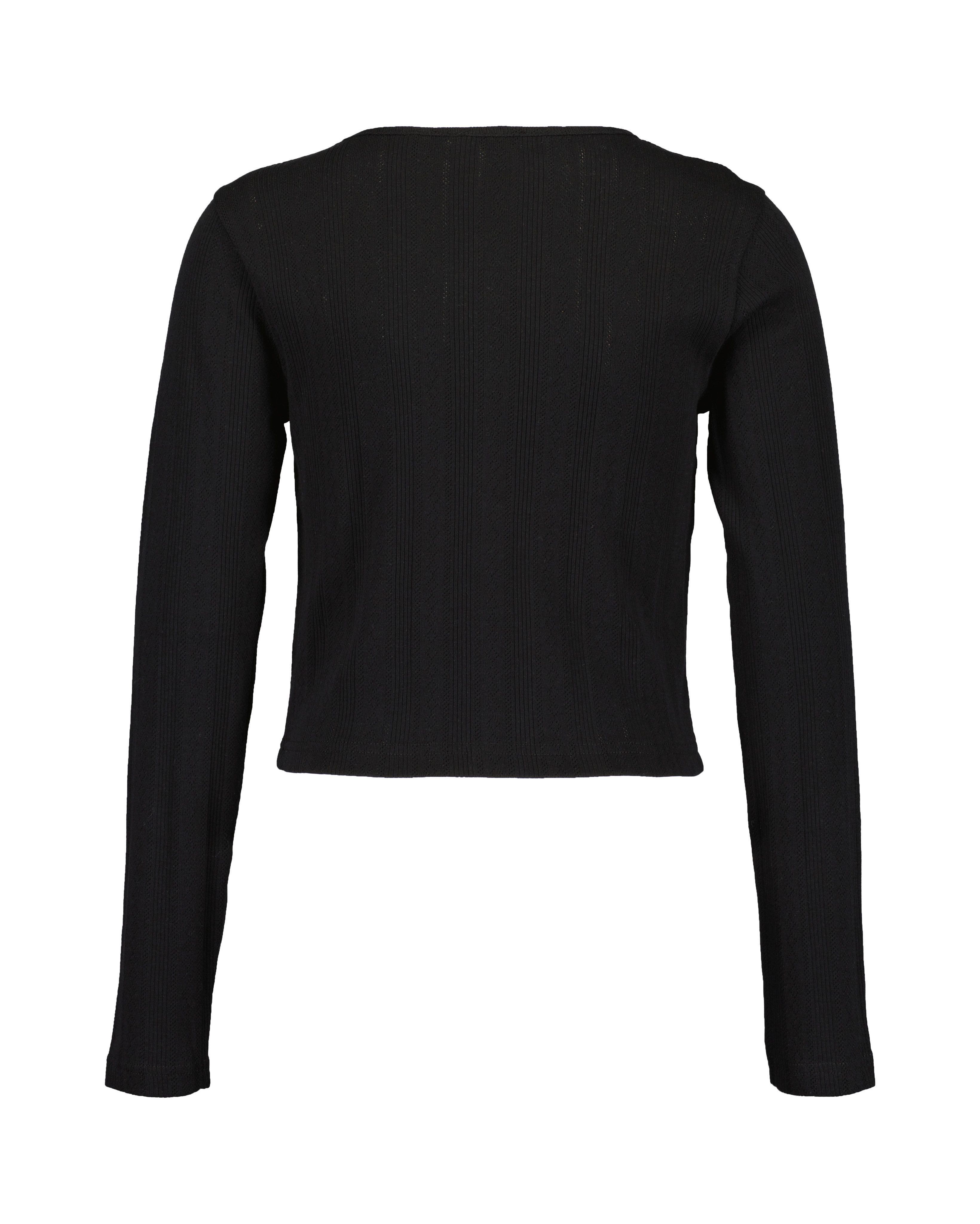 Blue Seven Langarmshirt im leichten Sommer-Jacquard günstig online kaufen