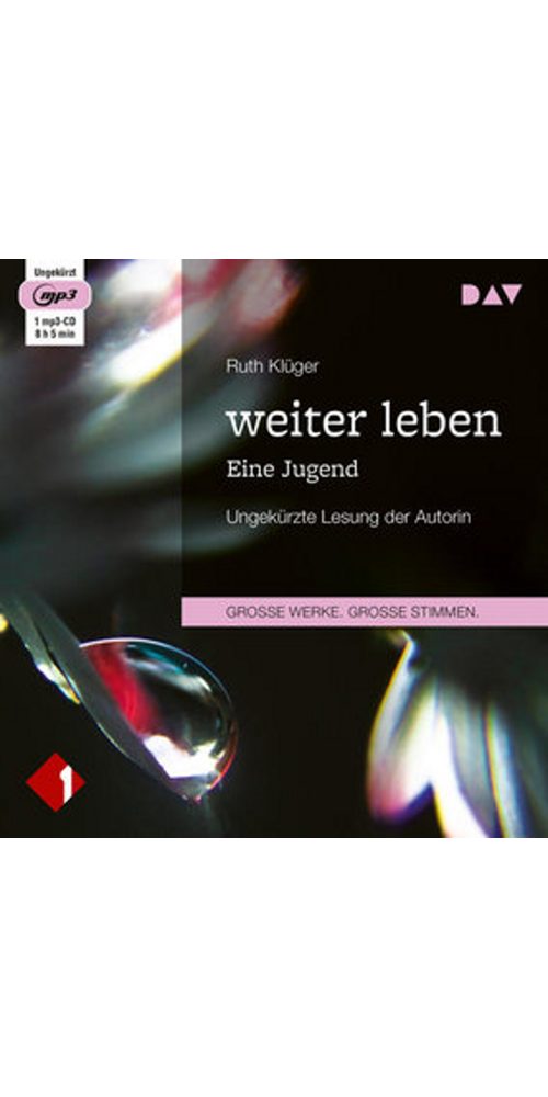 Der Audio Verlag Hörbuch weiter leben. Eine Jugend, (1-St)