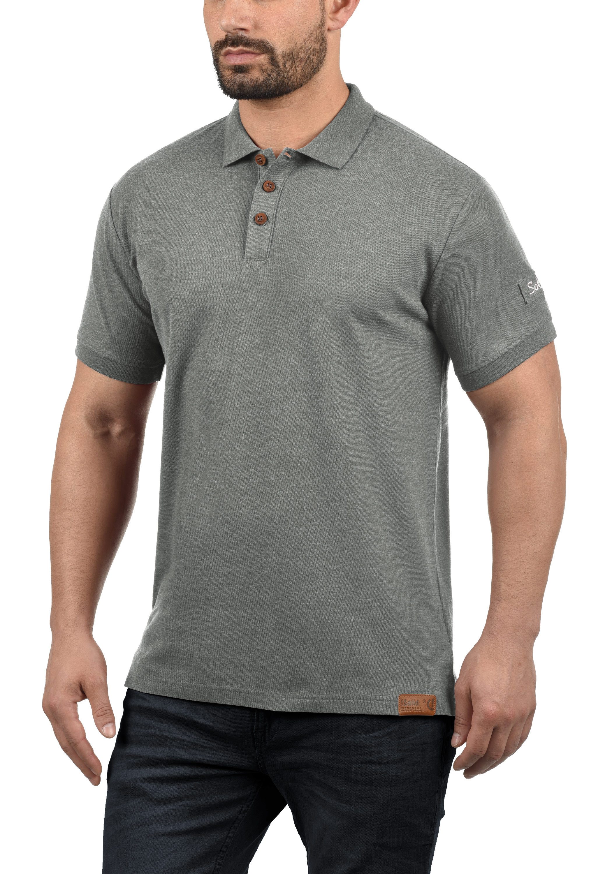 !Solid Poloshirt SDTripPolo Polo mit verlängerter günstig online kaufen