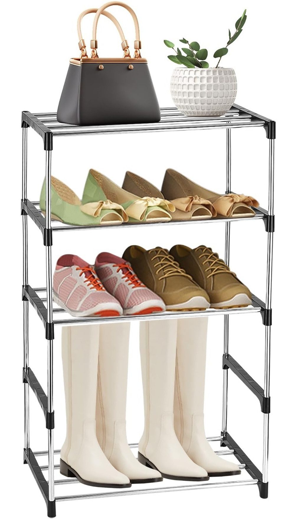 SinLaw Schuhregal Schuhregal 5 Ebenen, schmales günstig online kaufen