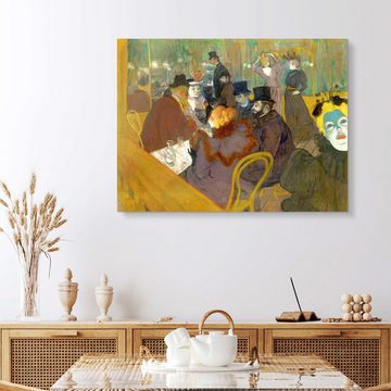 Posterlounge Acrylglasbild Henri de Toulouse-Lautrec, Im Kabarett, Esszimmer Malerei