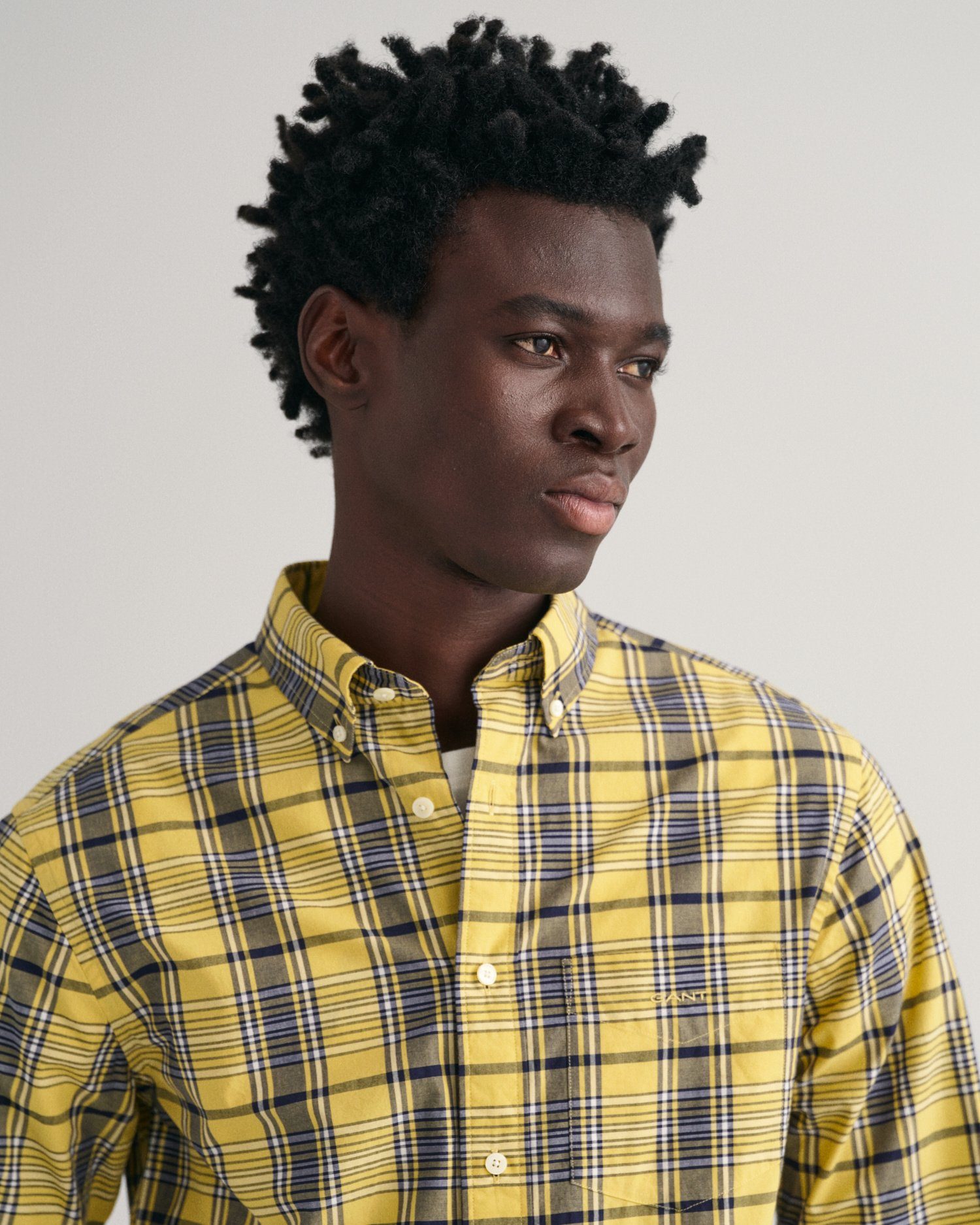 Gant Karohemd Regular Fit Popeline Karohemd