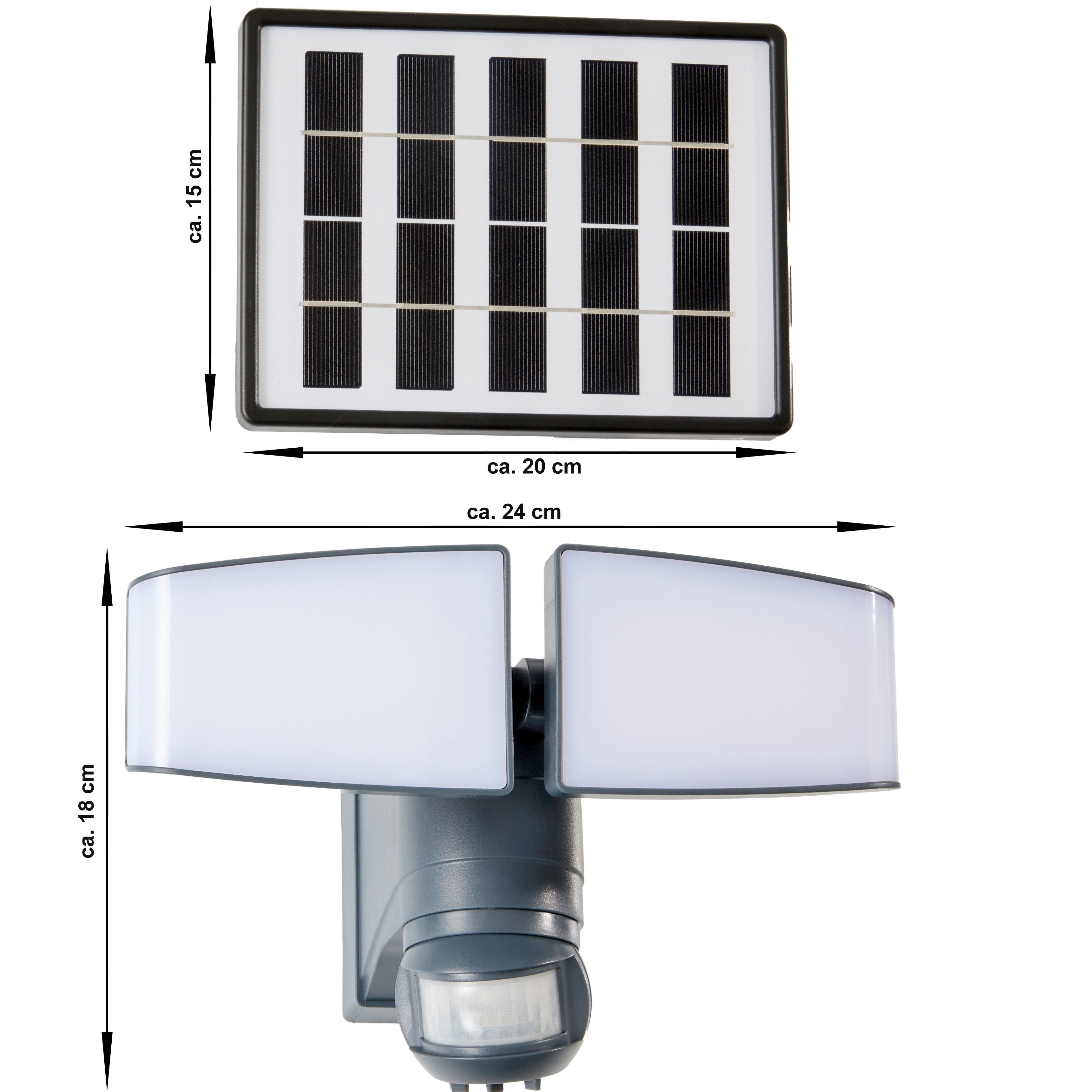 Northpoint LED Solarleuchte mit Bewegungsmelder Innen günstig online kaufen
