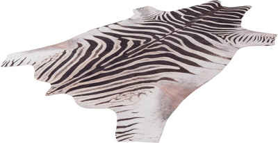 Fellteppich »my Toledo 192«, Obsession, fellförmig, Höhe: 5 mm, Kunstfell, gedruckte Zebra-Optik, ideal im Wohnzimmer & Schlafzimmer