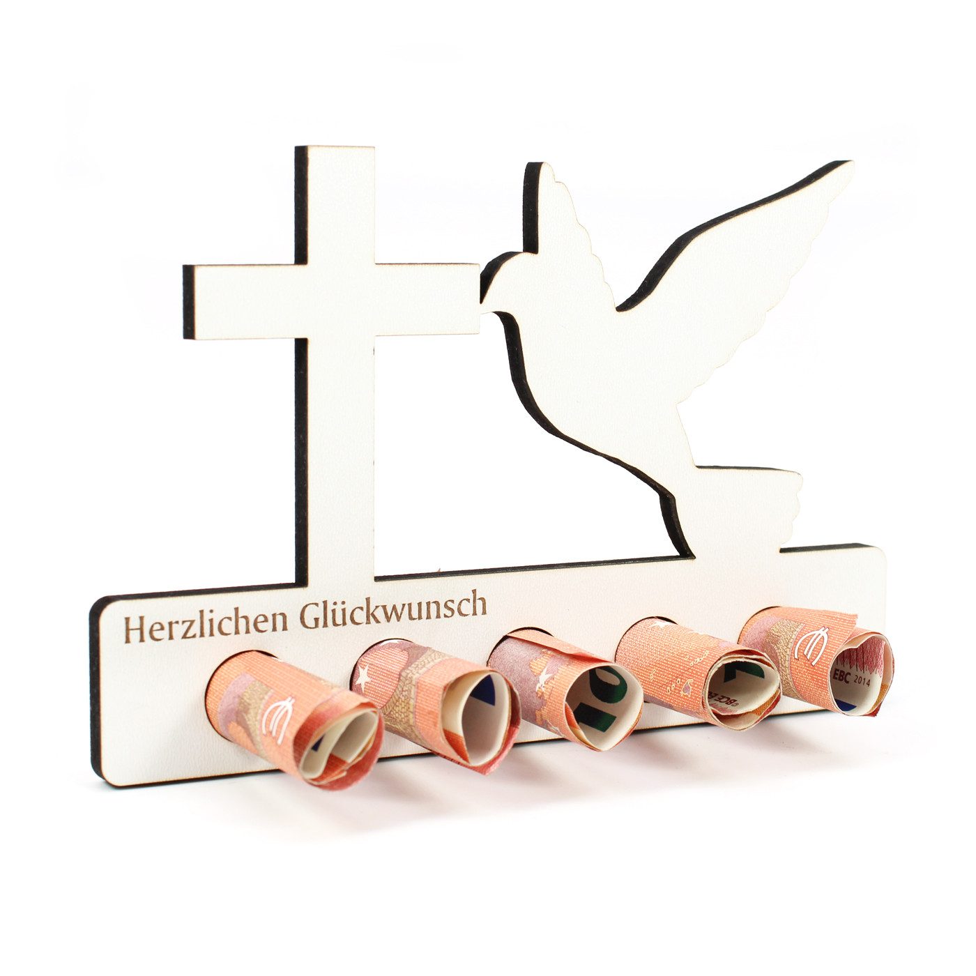 Dekolando Geschenkkarte Geschenk Konfirmation Kommunion Taufe Firmung Geldgeschenk