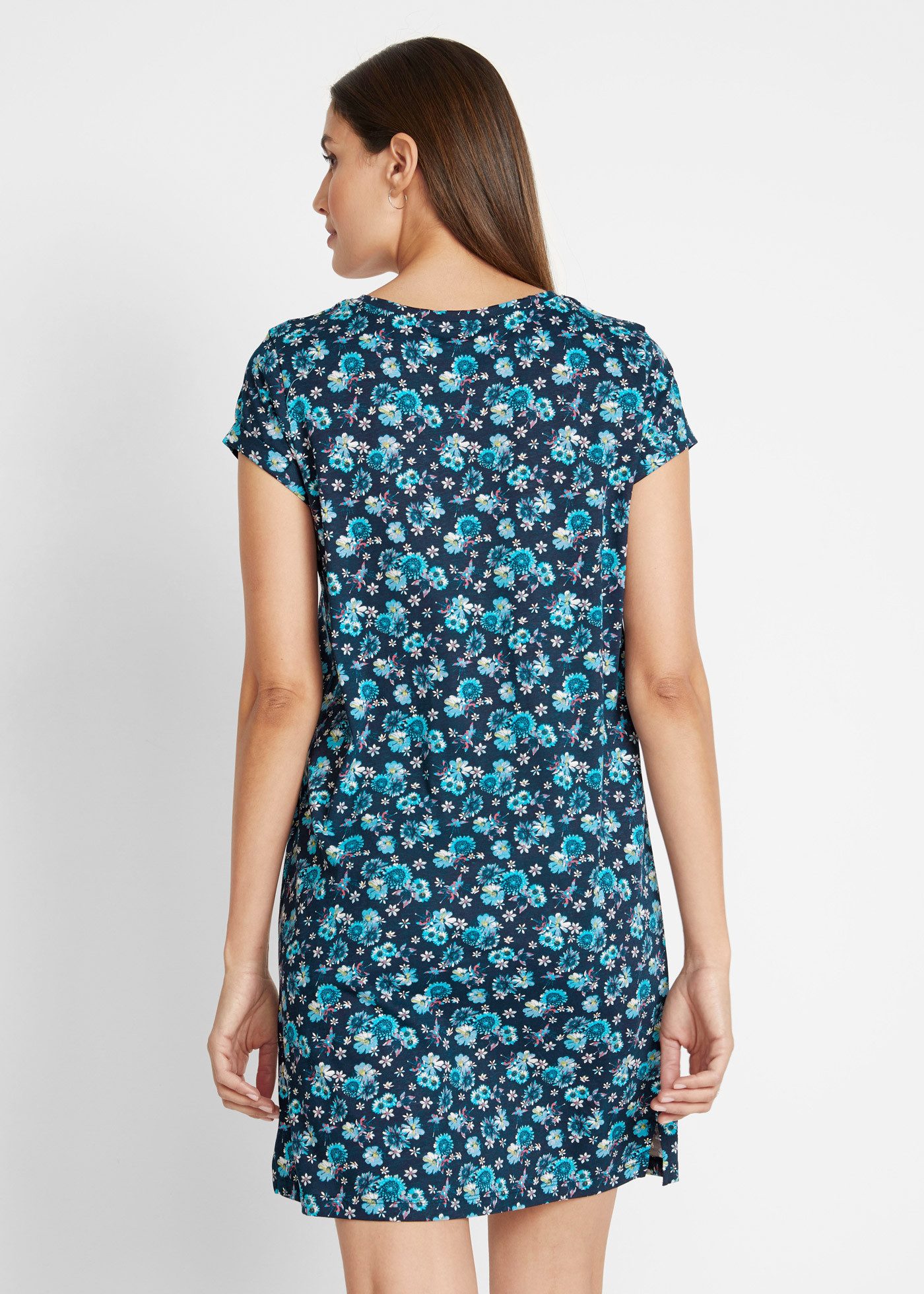 bonprix Shirtkleid (Packung, 2-tlg) für warme Tage, aus reiner Baumwolle, l günstig online kaufen