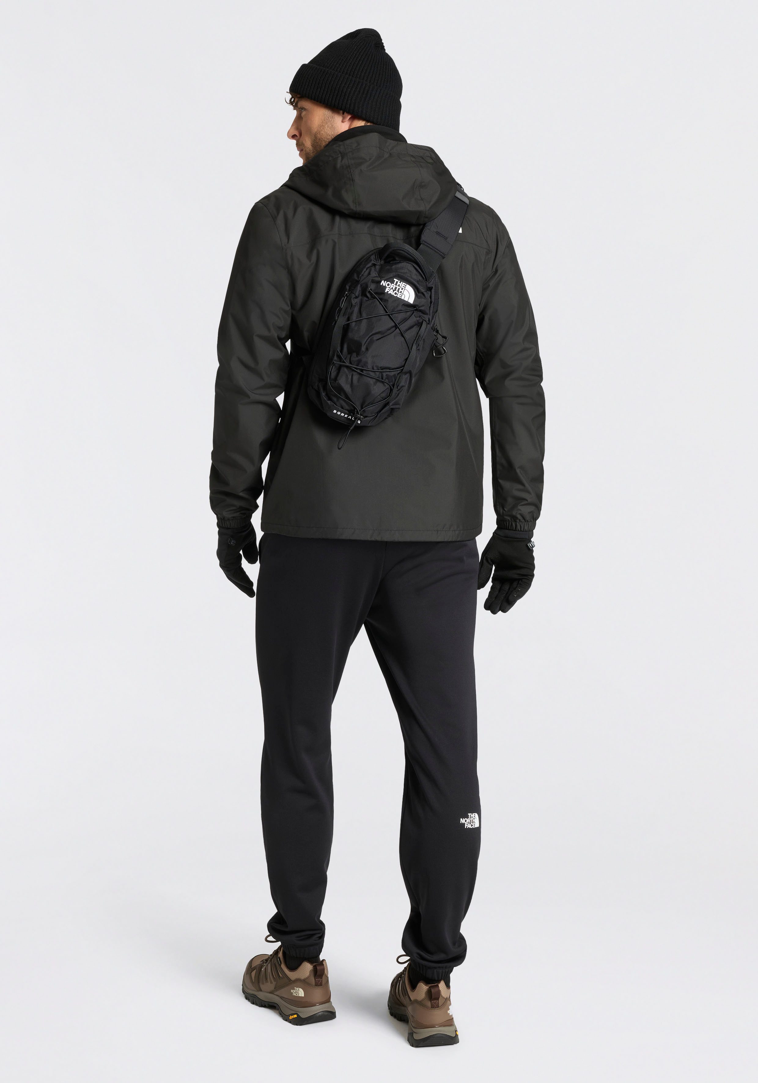 The North Face Funktionsjacke Antora mit hoch geschlossenem Ausschnitt, atmungsaktiv, winddicht