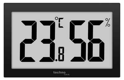 technoline WS 9465 Wetterstation (mit großes Anzeige für Temperatur und Luftfeuchte)