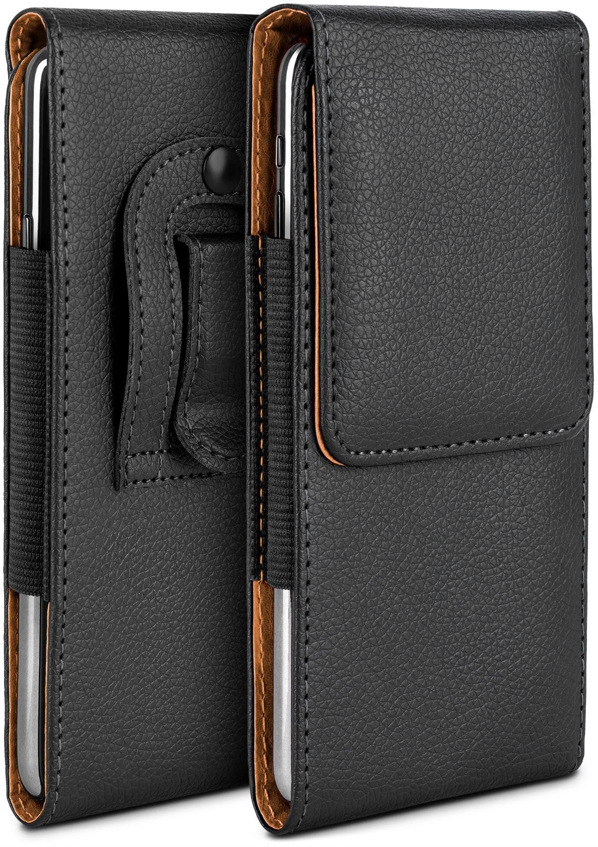 moex Handyhülle moex® Plug Case für Ulefone Note 17 Pro, Handy Gürteltasche, 360 Grad Schutz mit Gürtelschlaufe PU Leder Tasche
