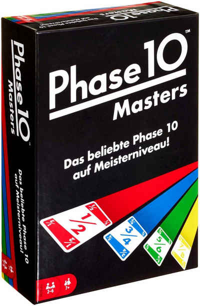 Mattel games Spiel, Kartenspiel Phase 10 Masters
