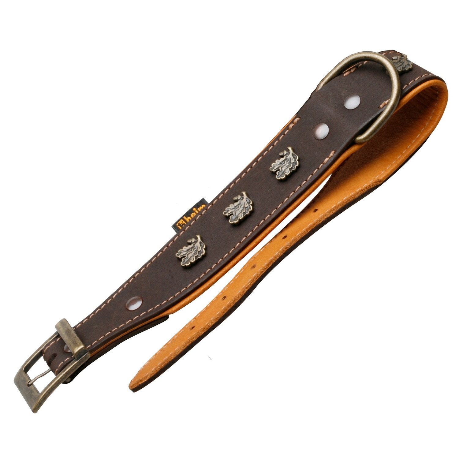 Hunde-Halsband Halsung ''Eichenlaub''
