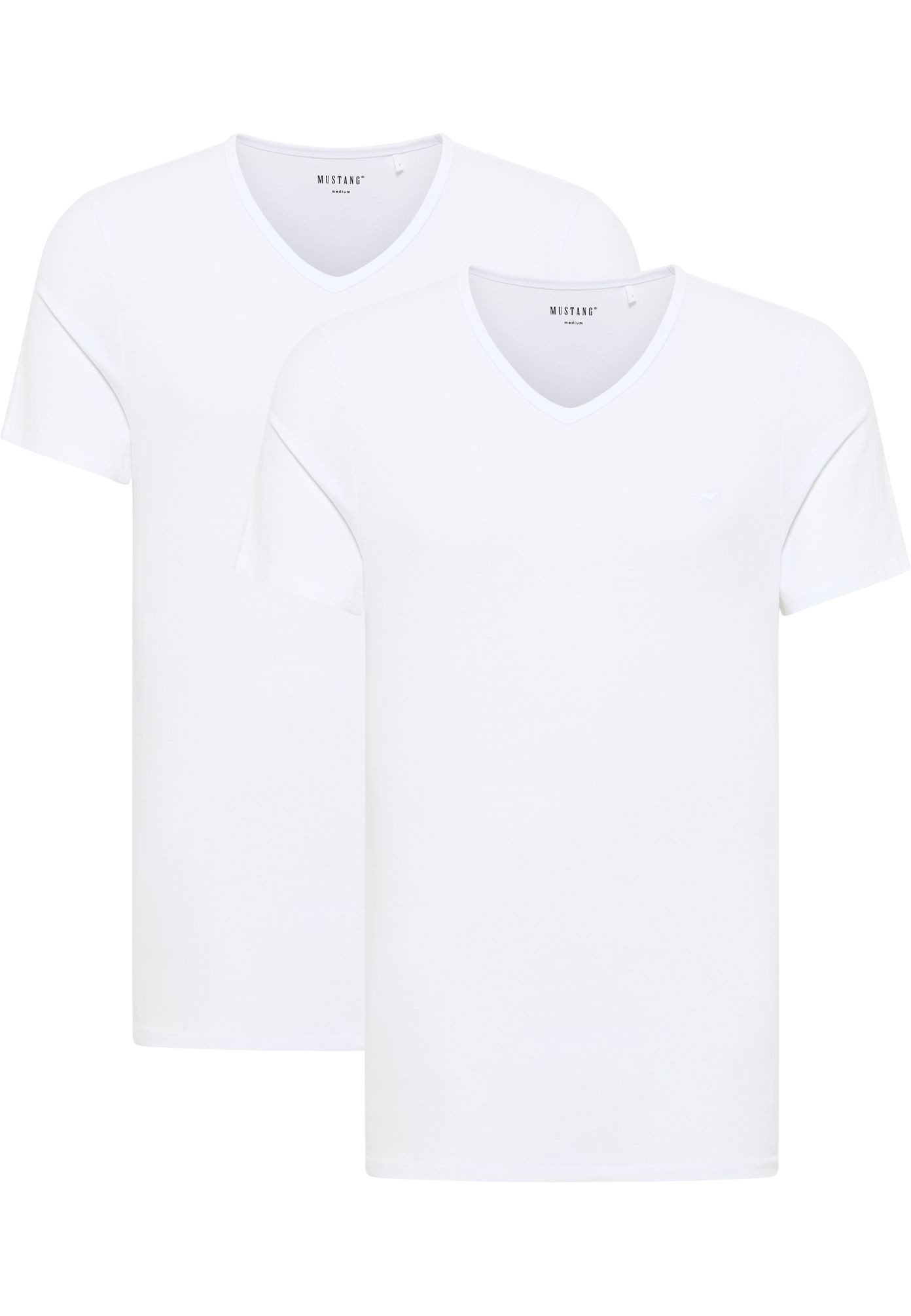 MUSTANG T-Shirt 1014664 Doppelpack günstig online kaufen
