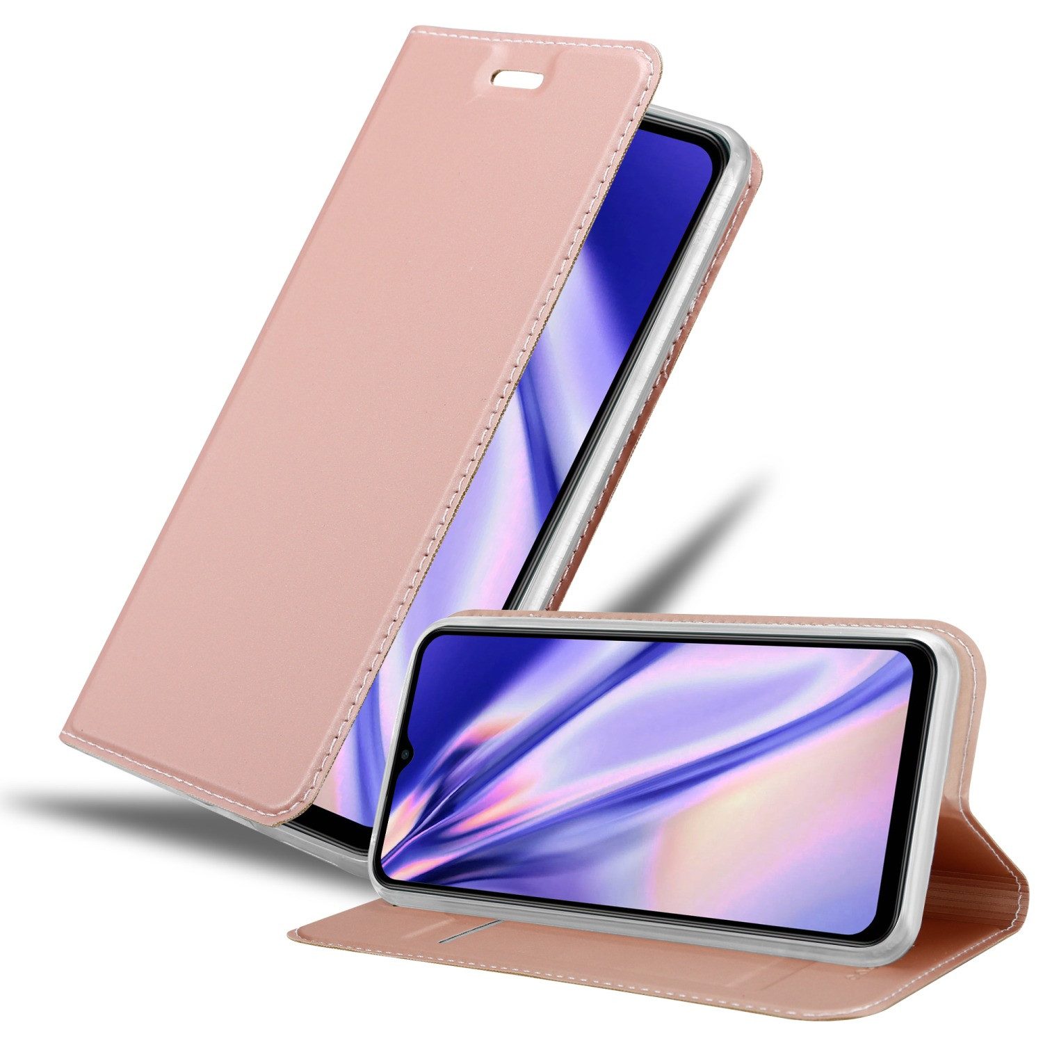 Cadorabo Handyhülle für Samsung Galaxy M23 5G Hülle Samsung Galaxy M23 5G, Schutzhülle Hülle mit Standfunktion, Magnetverschluss und Kartenfach
