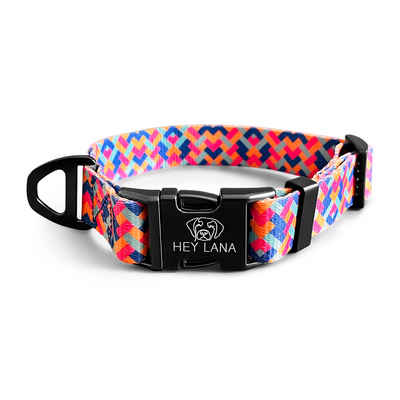Hey Lana Hunde-Halsband Hundehalsband – Kunterbunt