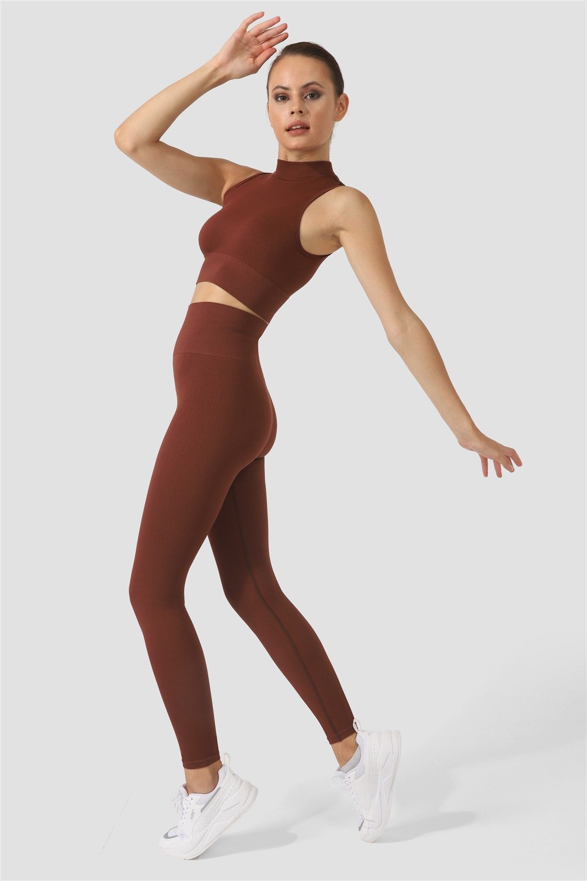 Superstacy Leggings Hoch taillierte nahtlos Sport Leggings
