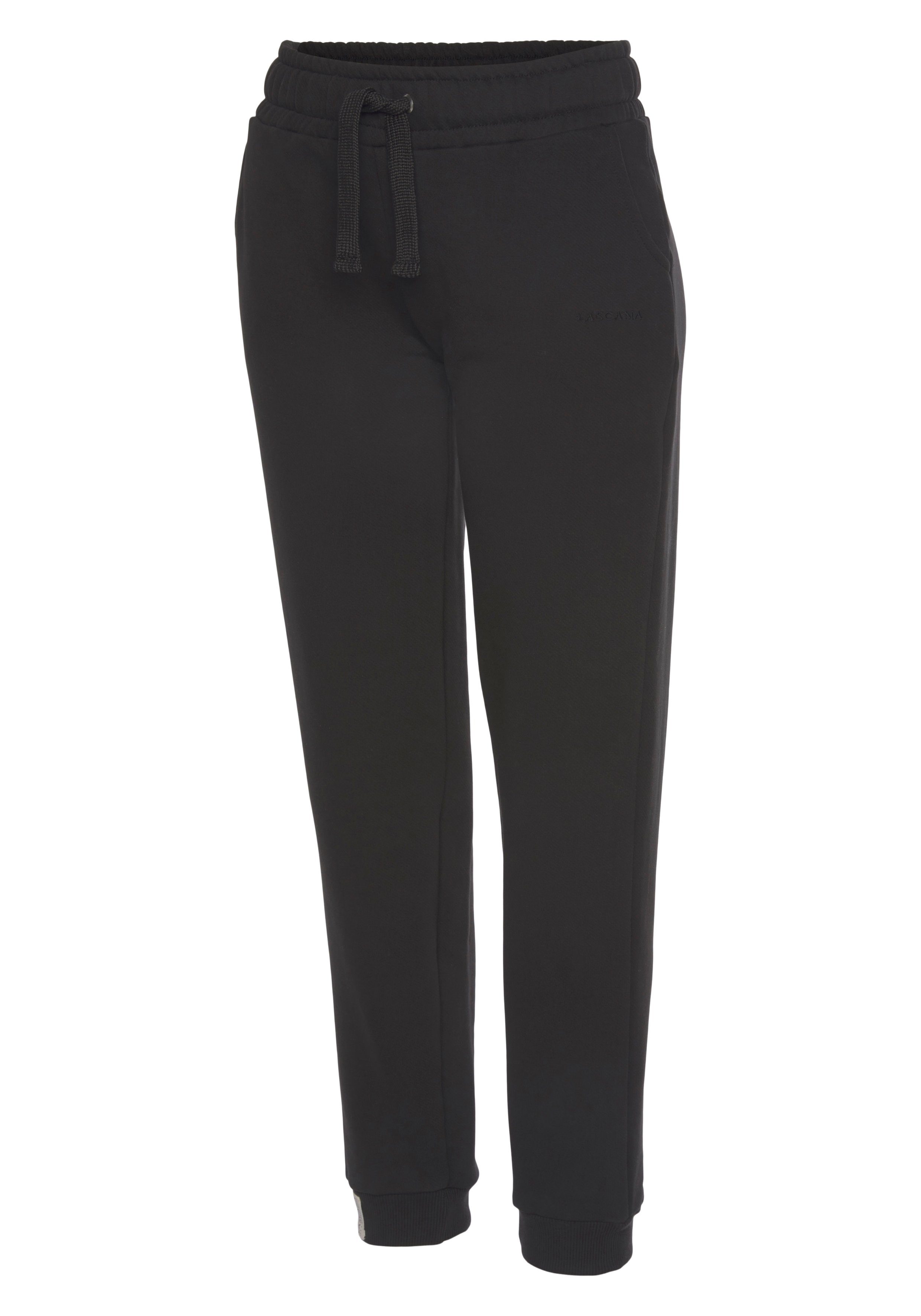 LASCANA Sweathose aus organischer Baumwolle, Loungewear – Bild 5 von 5