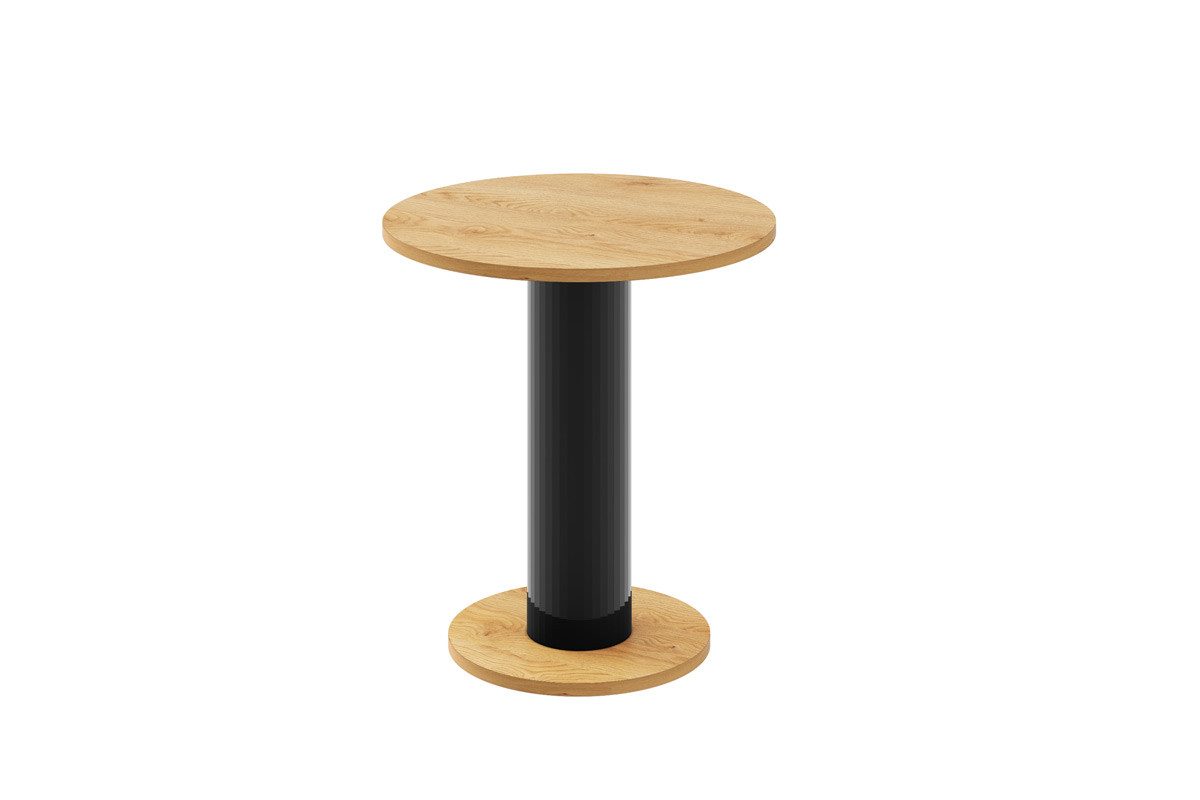 designimpex Beistelltisch Design HSO-222 rund Ecktisch 60cm Hochglanz Tisch