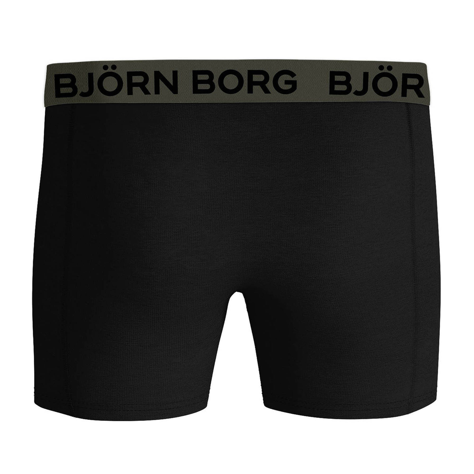 Björn Borg Boxer Herren Boxershort 5er Pack Baumwollmischung (Packung, 5er Pack)