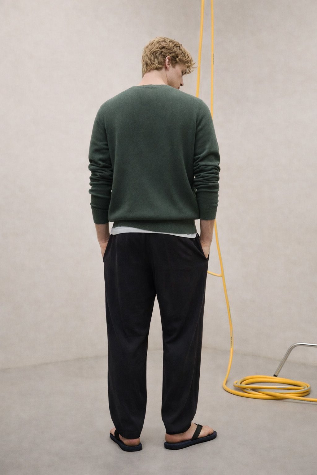 ECOALF Rundhalspullover NARANJO KNIT