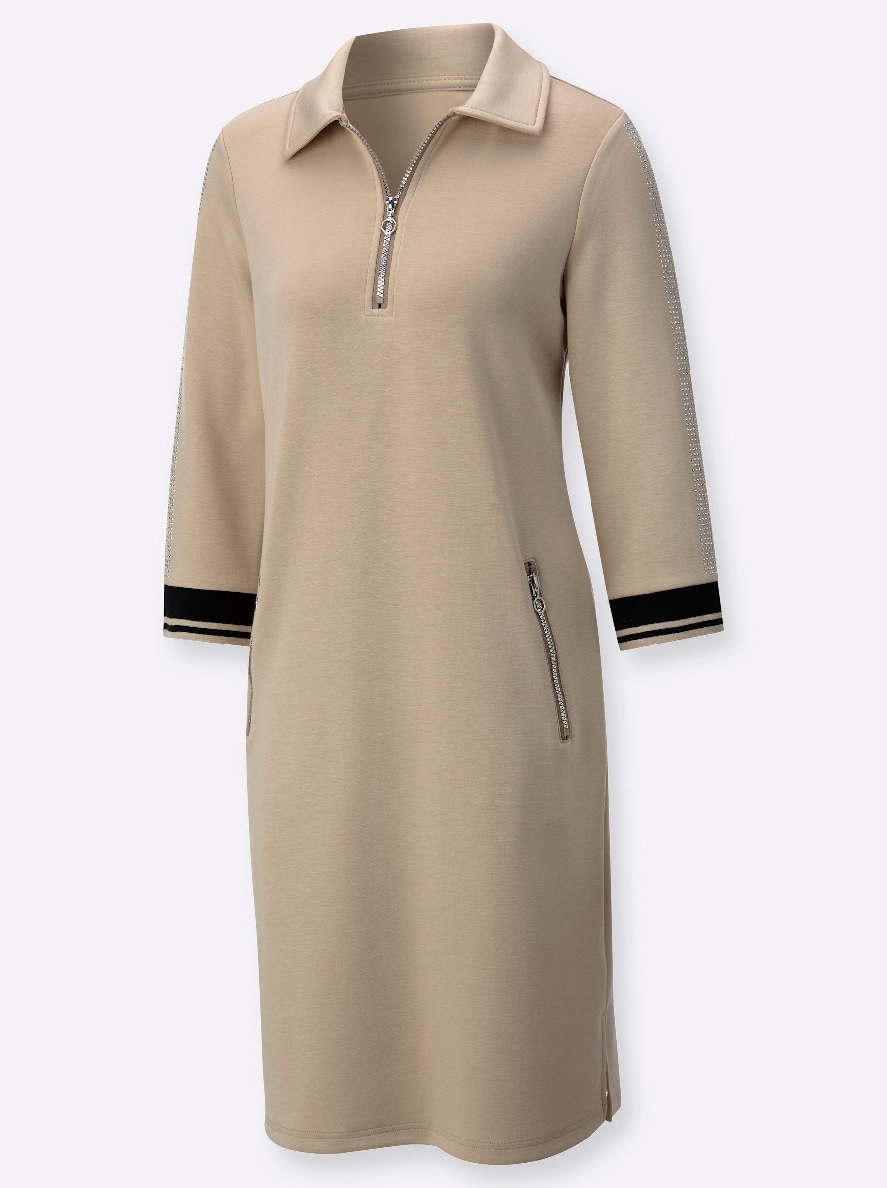 creation L Jerseykleid Modal-Mix-Kleid 3/4-Arm günstig online kaufen
