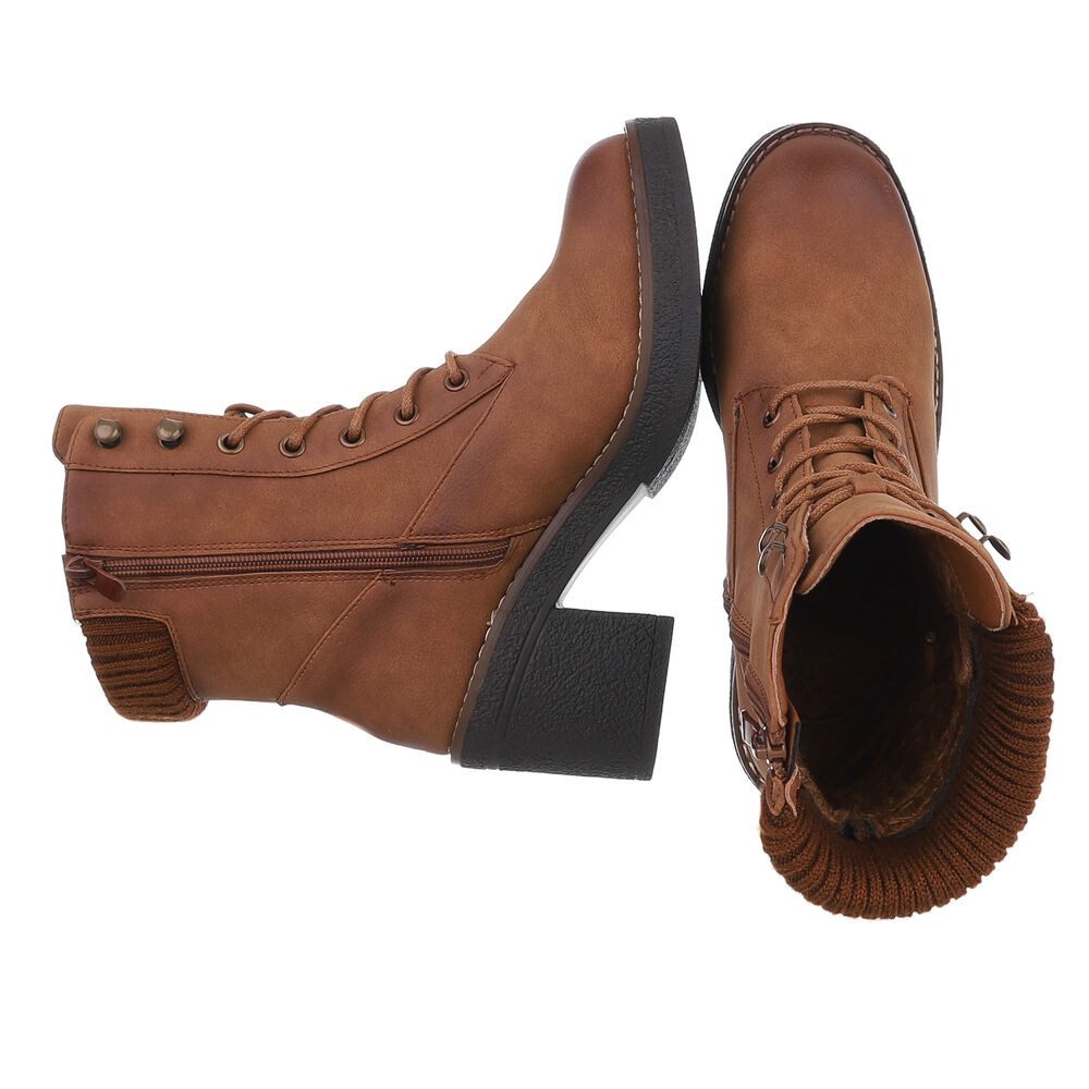 Ital-Design Damen Schnürschuhe Freizeit Schnürstiefelette (88519552) günstig online kaufen