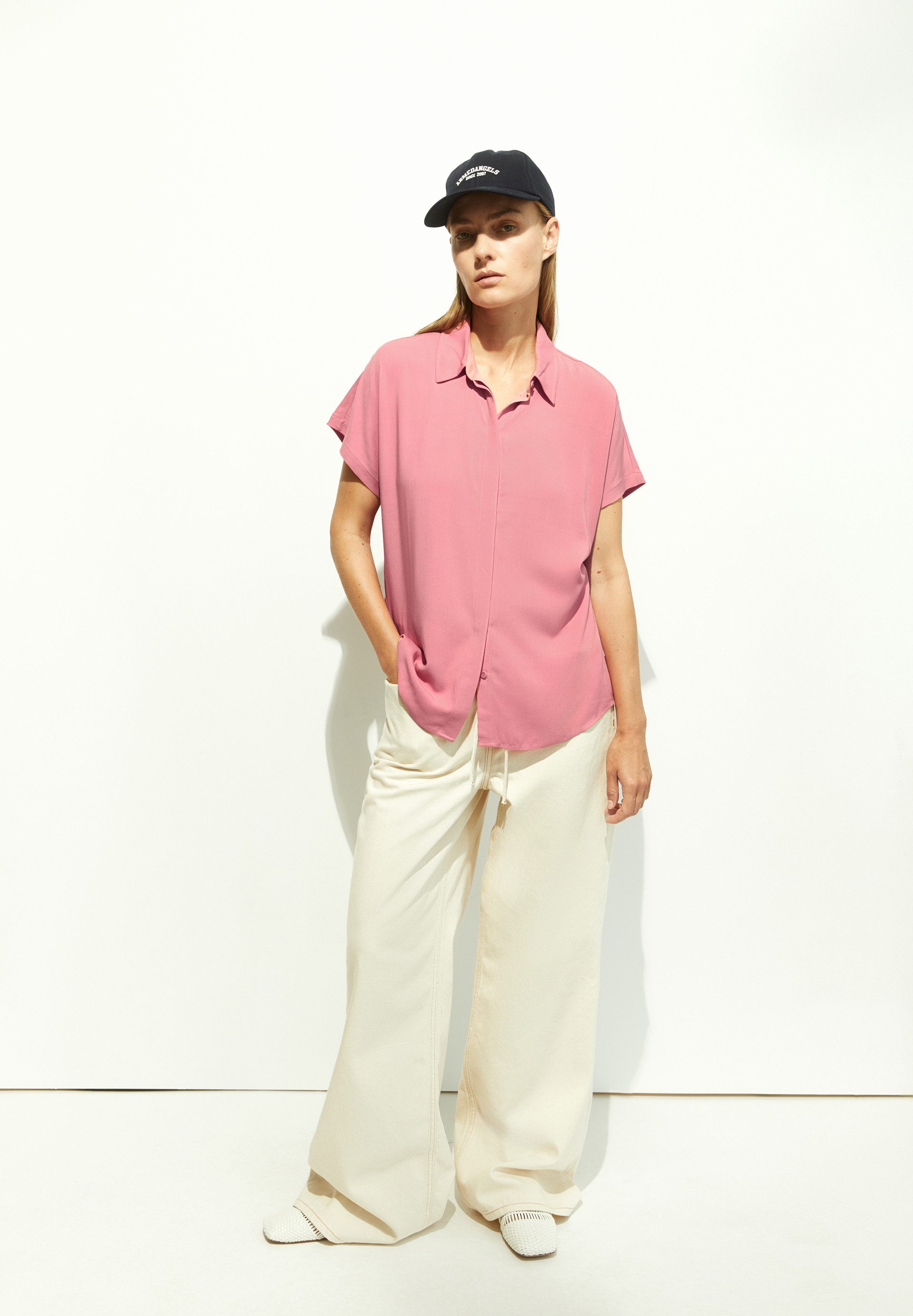 Armedangels Hemdbluse LARISAANA Bluse aus LENZING™ ECOVERO™ Viskose (1-tlg) Relaxed Fit