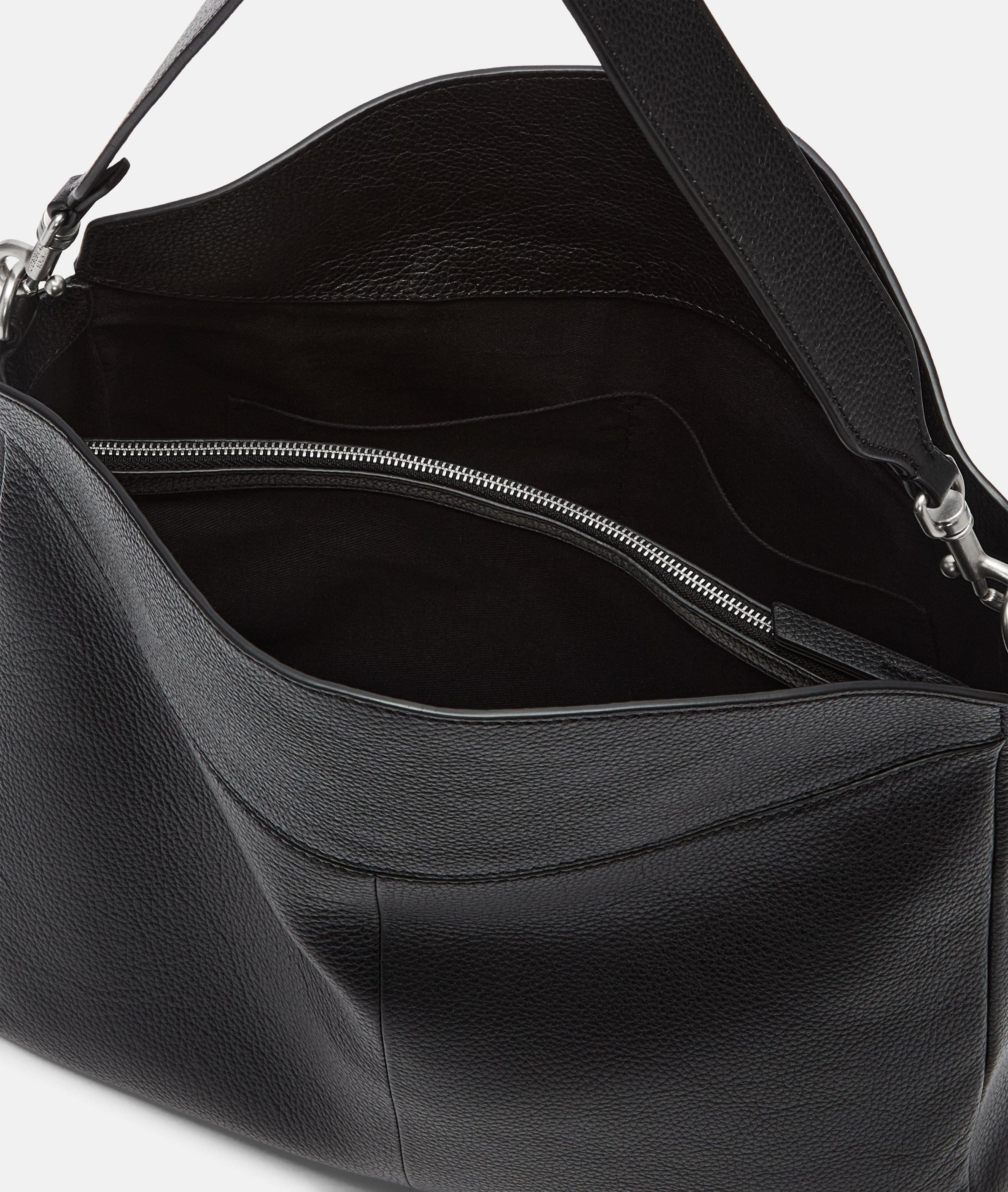 Liebeskind Berlin Schultertasche Abigail Hobo M, Geräumige Tasche aus Rindsleder