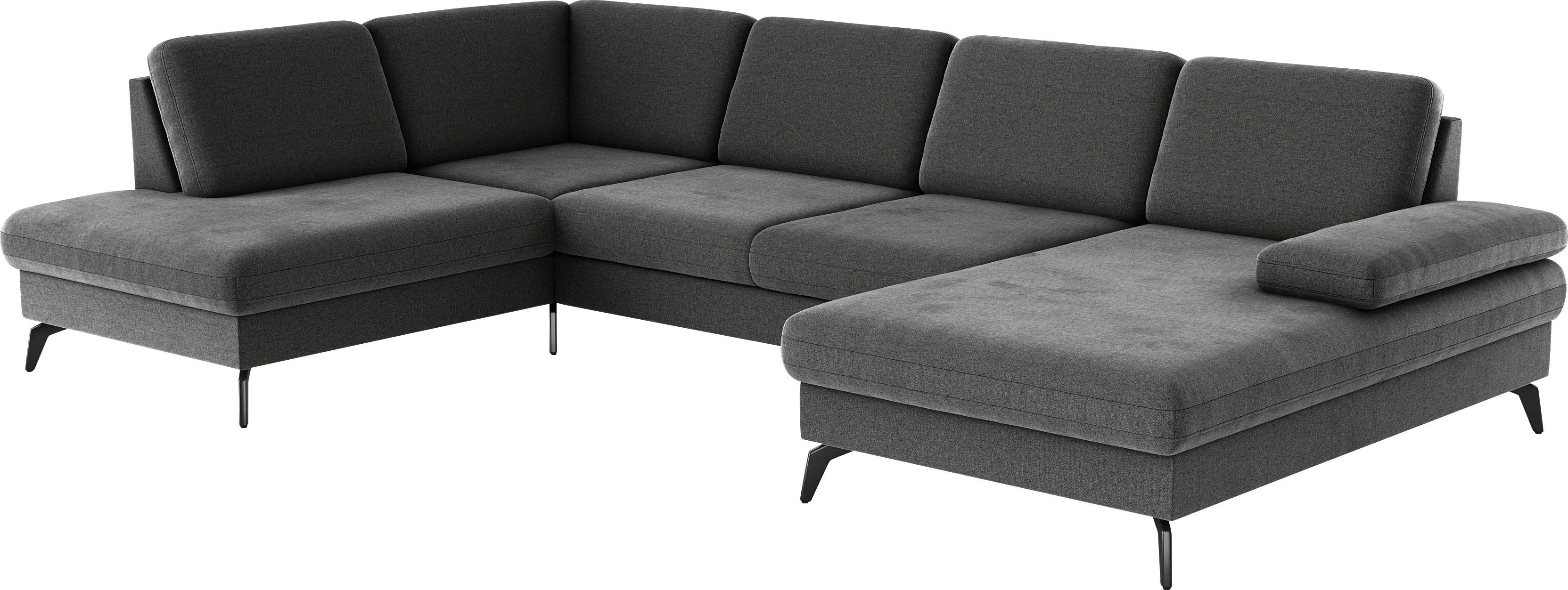 sit&more Wohnlandschaft Morris U-Form, inkl. Sitztiefenverstellung, günstig online kaufen