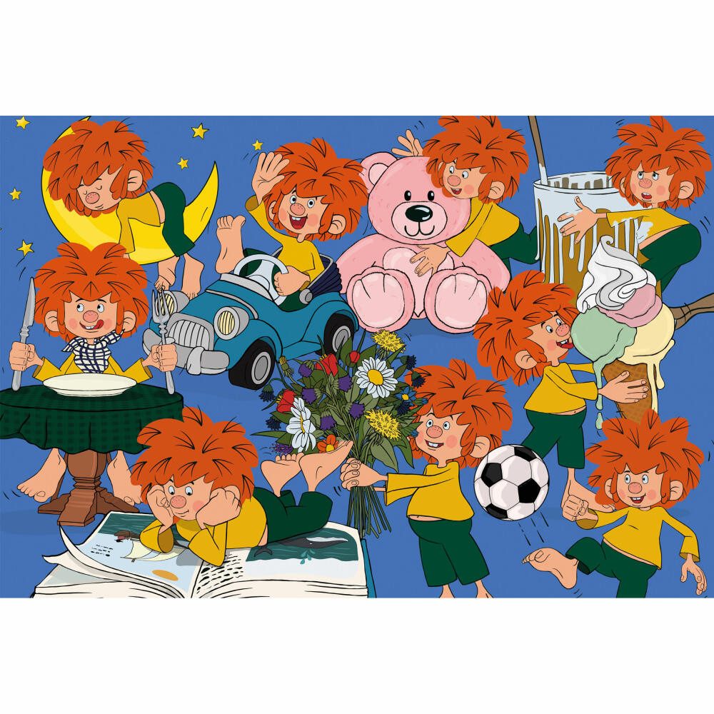 Schmidt Spiele Puzzle Pumuckel Spaß mit Pumuckl 100 Teile, 100 Puzzleteile
