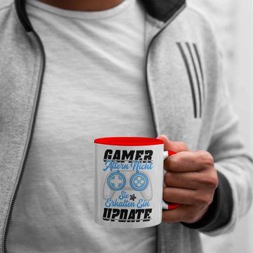 Trendation Tasse Trendation - Gamer Tasse Geschenk Jungen Zocker Mitbringsel Männer Zocken Gaming Geschenkideen PC Kinder Zubehör Spruch Lustig Geburtstagsgeschenk