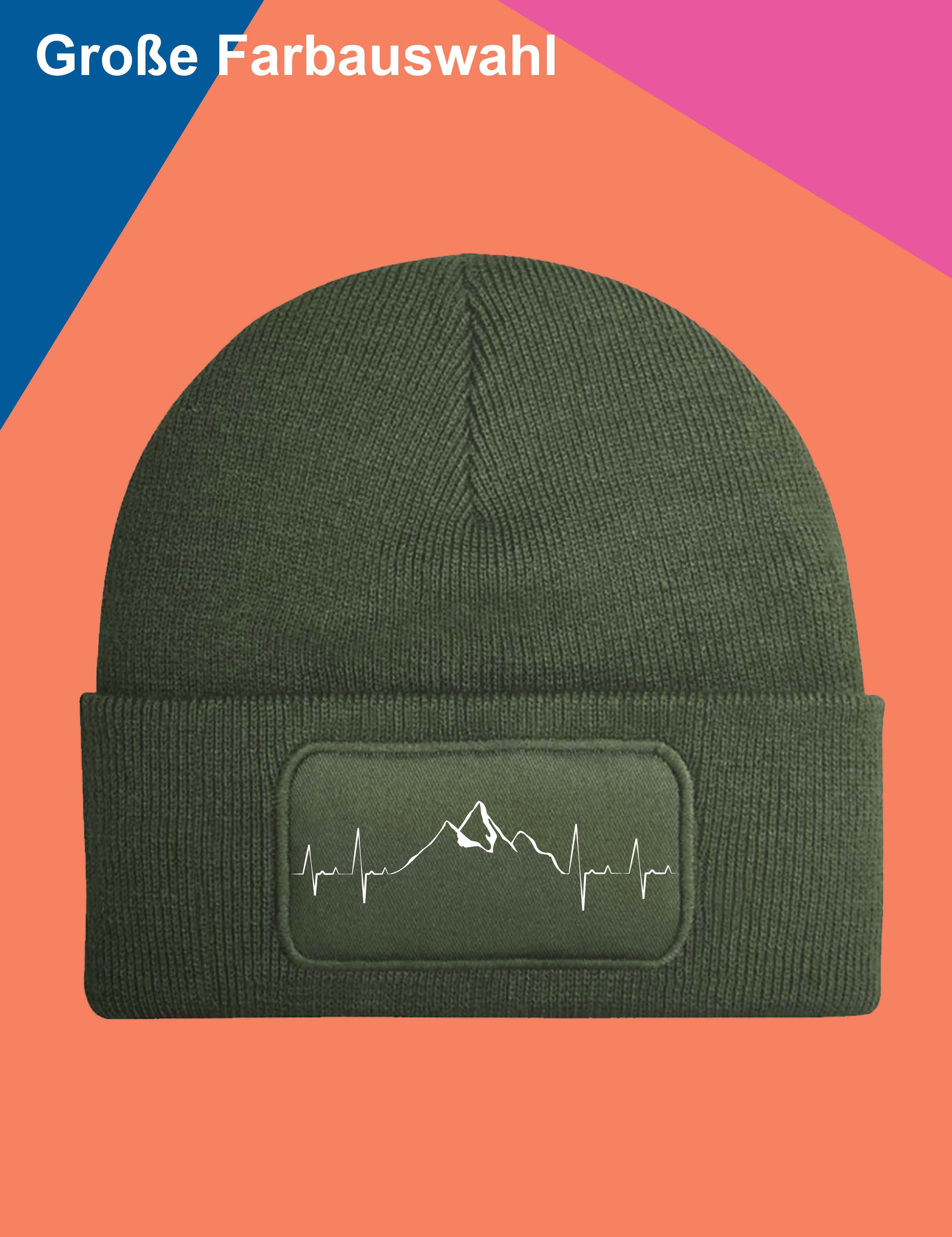 Youth Designz Beanie Heartbeat Mountain Wandern günstig online kaufen